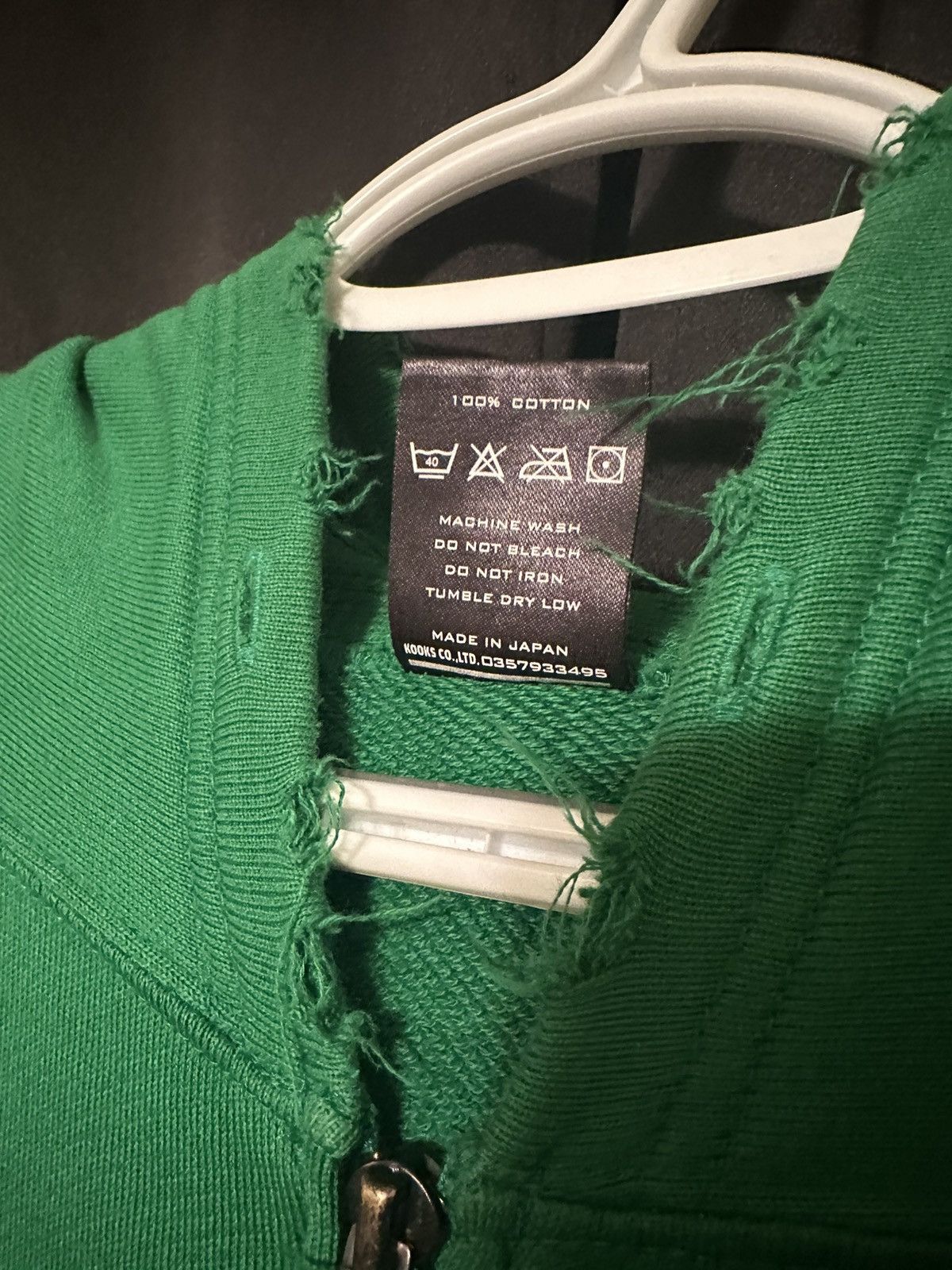 Number (N)ine AW05’ The High Streets Zip-Up Hoodie Size US L / EU 52-54 / 3 - 4 Thumbnail