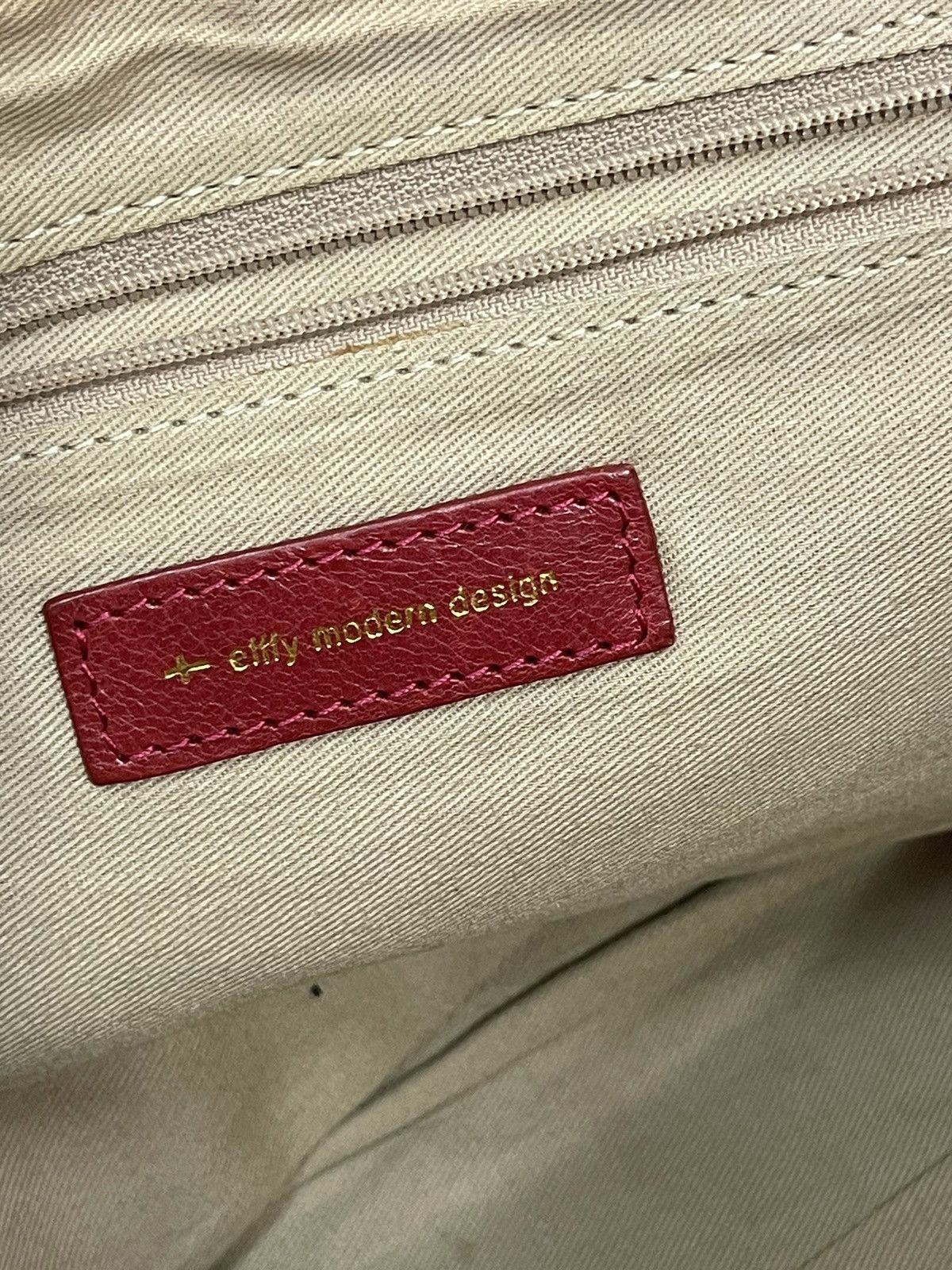 Japanese Brand Full Leather Effy Modern Design Cross Body Bag 1🟩0 Size ONE SIZE - 23 Thumbnail