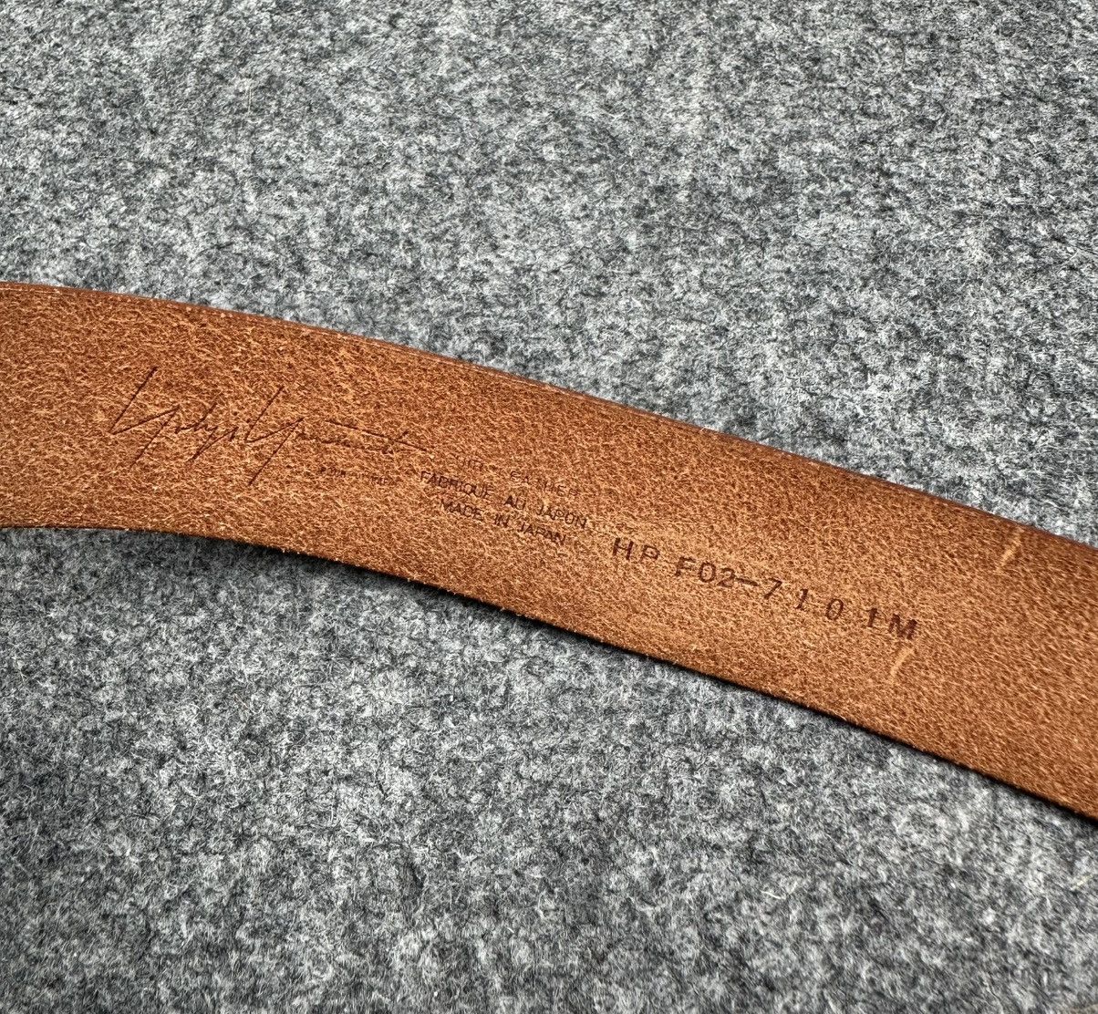 Yohji Yamamoto Yohji Yamamoto - Pour Homme A/W11 - Extra Strap Leather Belt Size ONE SIZE - 13 Thumbnail