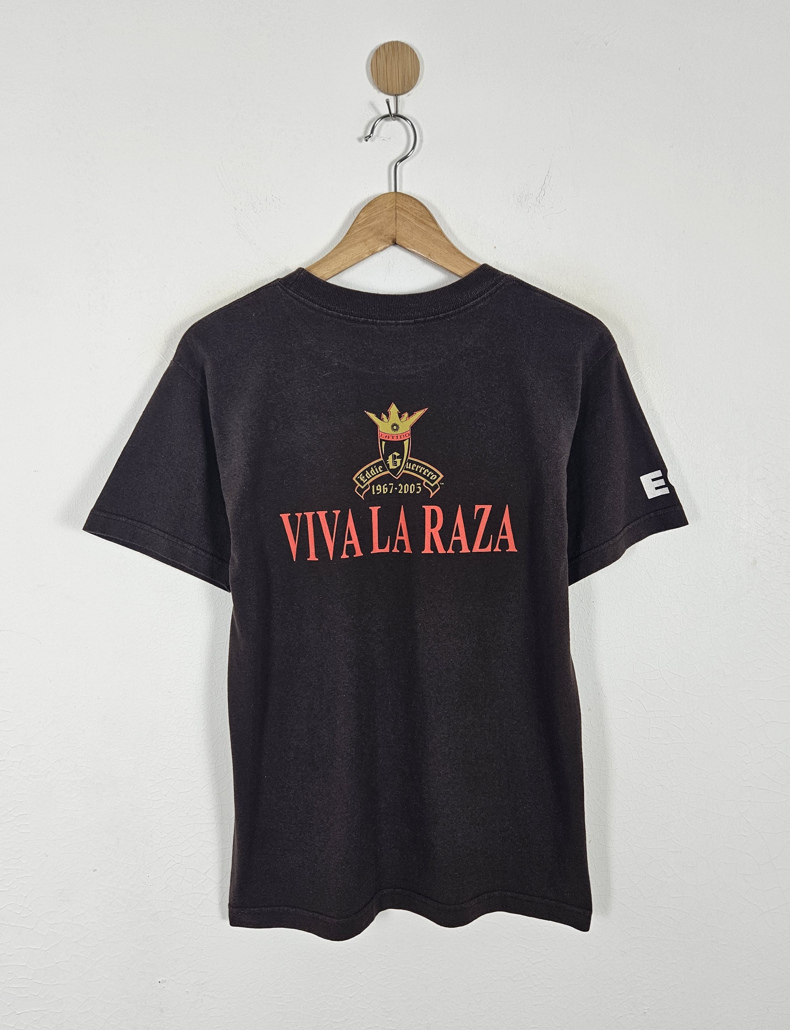WWF Vintage Eddie Guerrero Wwf Viva La Raza Latino tshirt Size US XL / EU 56 / 4 - 2 Thumbnail