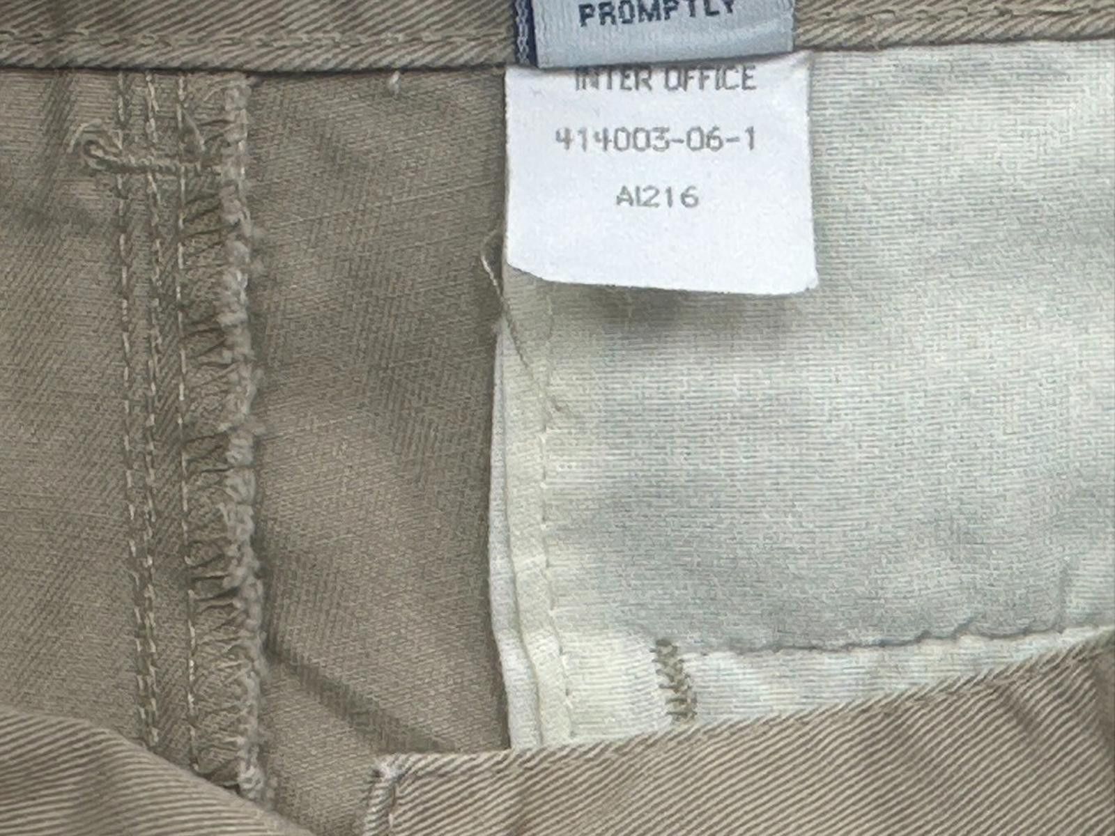 Old Navy Old Navy Cotton Tapered Front Mid-Rise Chinos Brown 31/32 Size US 31 - 5 Thumbnail