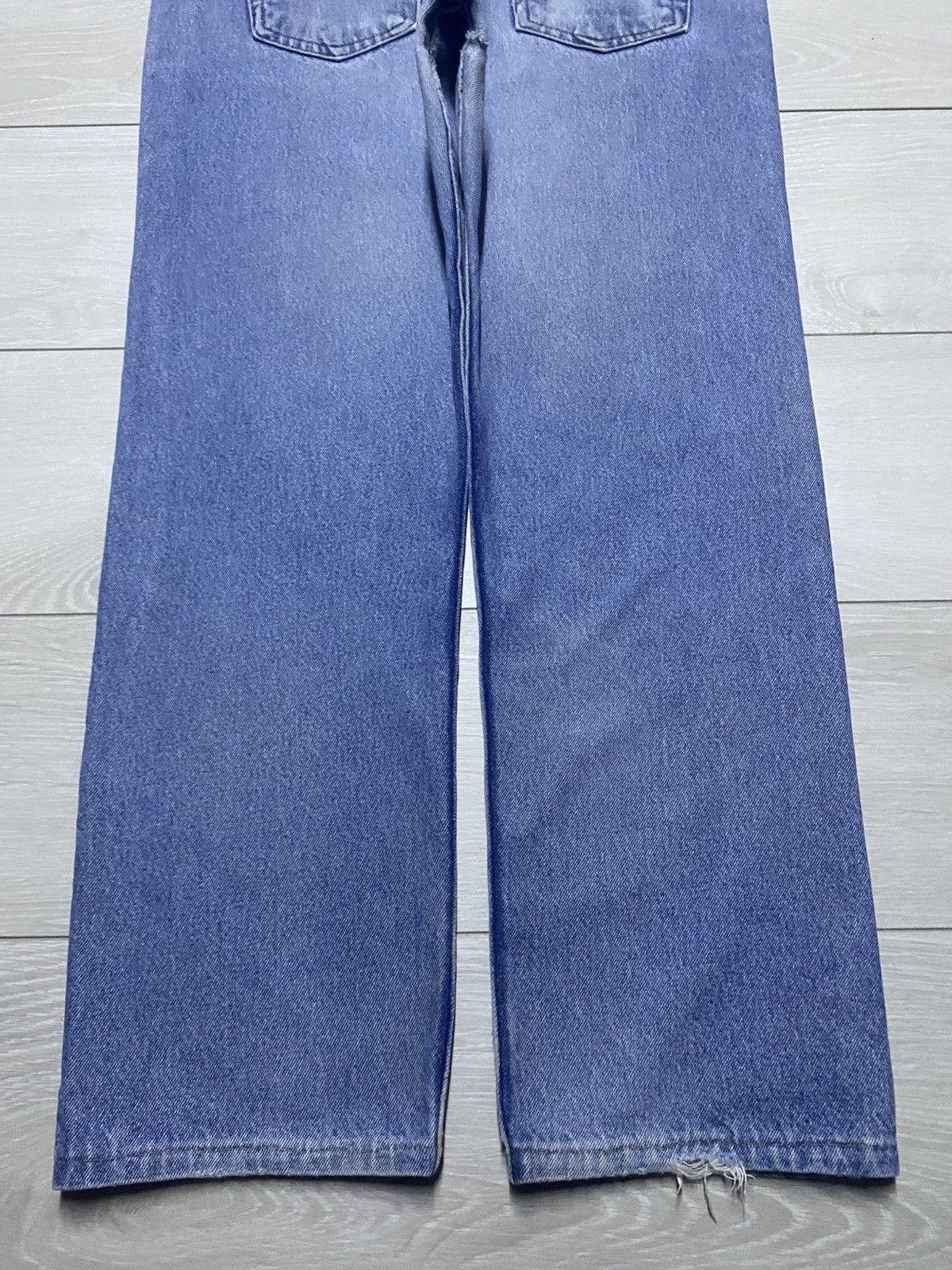 Levi's Vintage Levis 501 Big E Light Wash Y2K Jeans Size US 35 - 6 Thumbnail