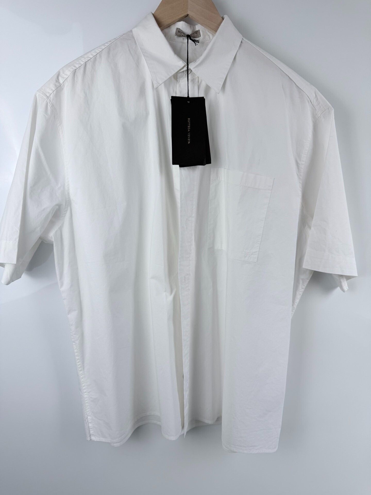 Bottega Veneta Bottega Veneta Retro White T-Shirt xxs Men Size US XXS / EU 40 - 1 Thumbnail