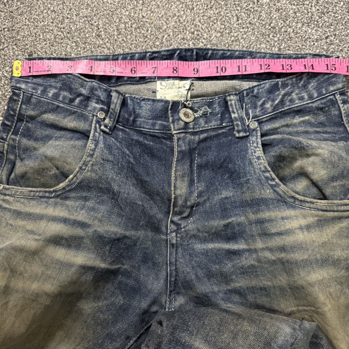 If Six Was Nine Vintage Archival 90s Seed Distressed Trashed Dirty Pants Size US 30 / EU 46 - 14 Thumbnail