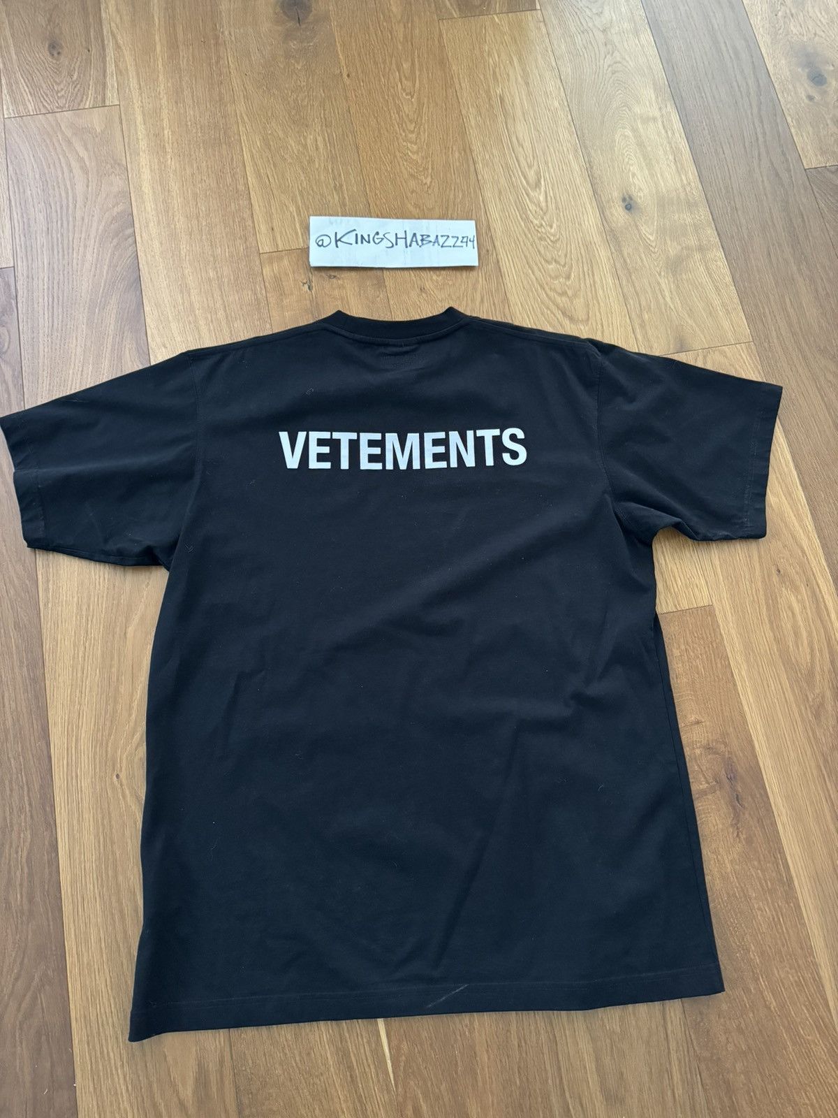 Vetements VETEMENTS GOLD ICON TEE Size US L / EU 52-54 / 3 - 2 Thumbnail
