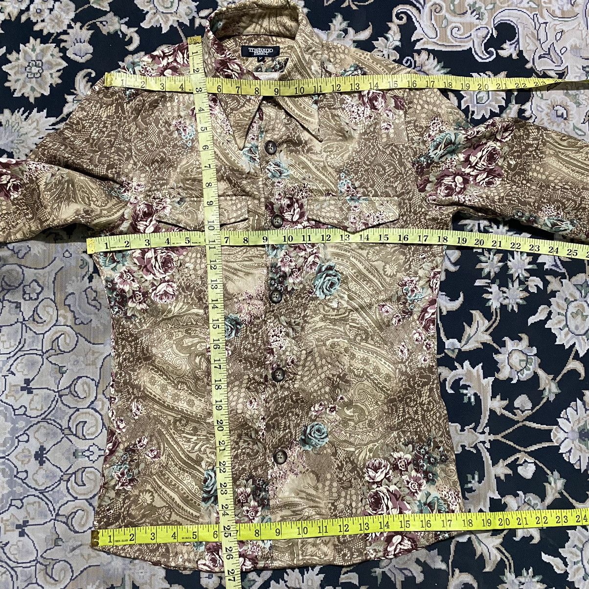 Tornado Mart Tornado Mart Japan Paisley Shirt Button Up Retro Collar Size US S / EU 44-46 / 1 - 18 Thumbnail
