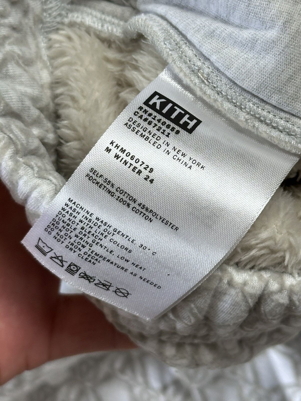 Kith Kith Bonded Fleece Sweatpant Gray Size US 30 / EU 46 - 4 Thumbnail