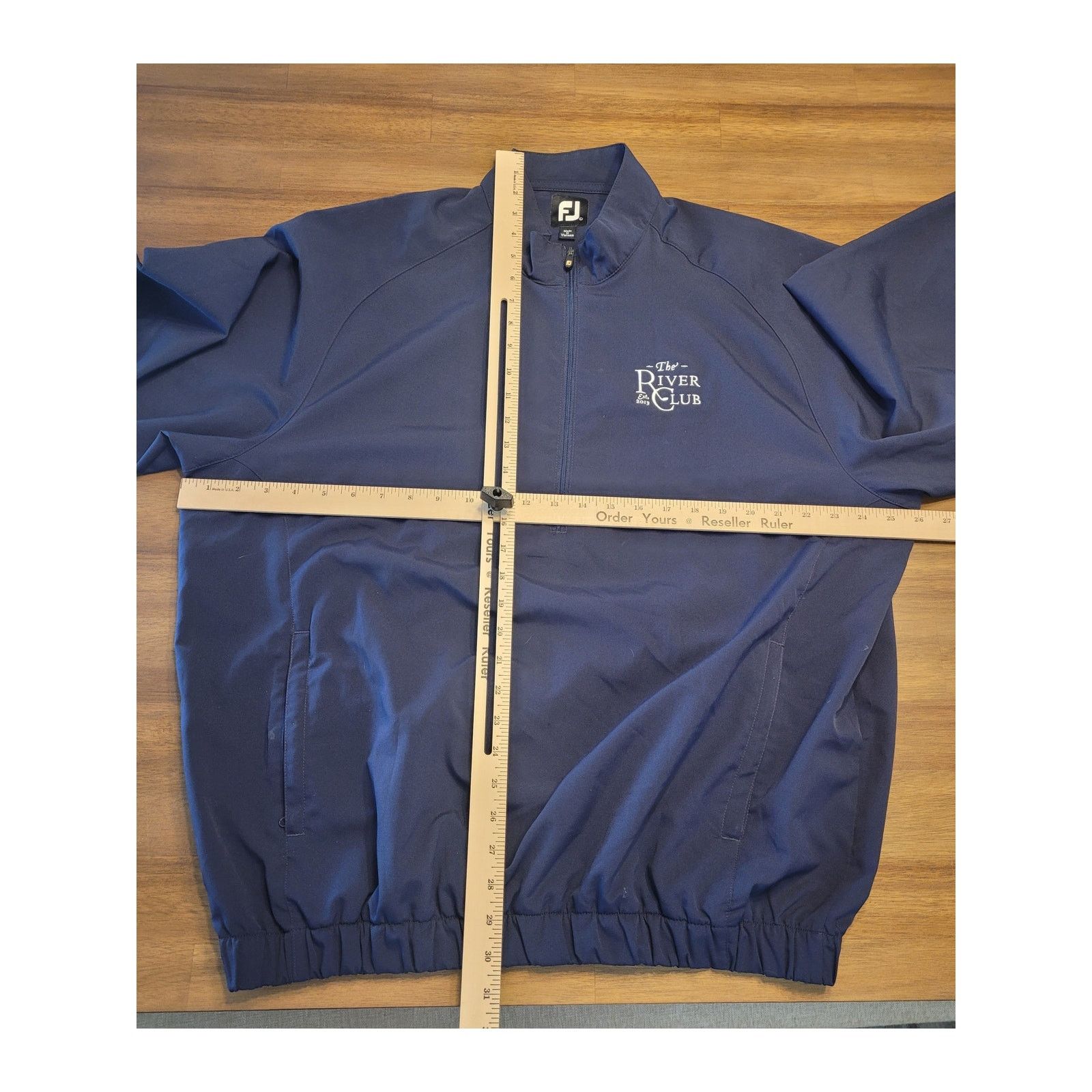 Footjoy FOOTJOY L 1/2 Zip Performance Pullover Jacket Blue Golf Size US L / EU 52-54 / 3 - 9 Thumbnail