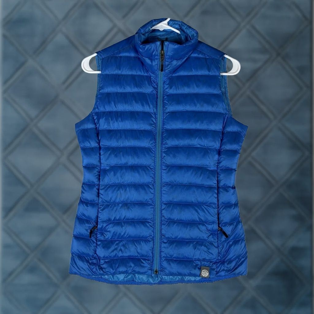 Vintage REI Co Op Down Puffer Vest Womens XS Blue Ultralight Insulated Full Zip Pockets Size XS / US 0-2 / IT 36-38 - 1 Thumbnail