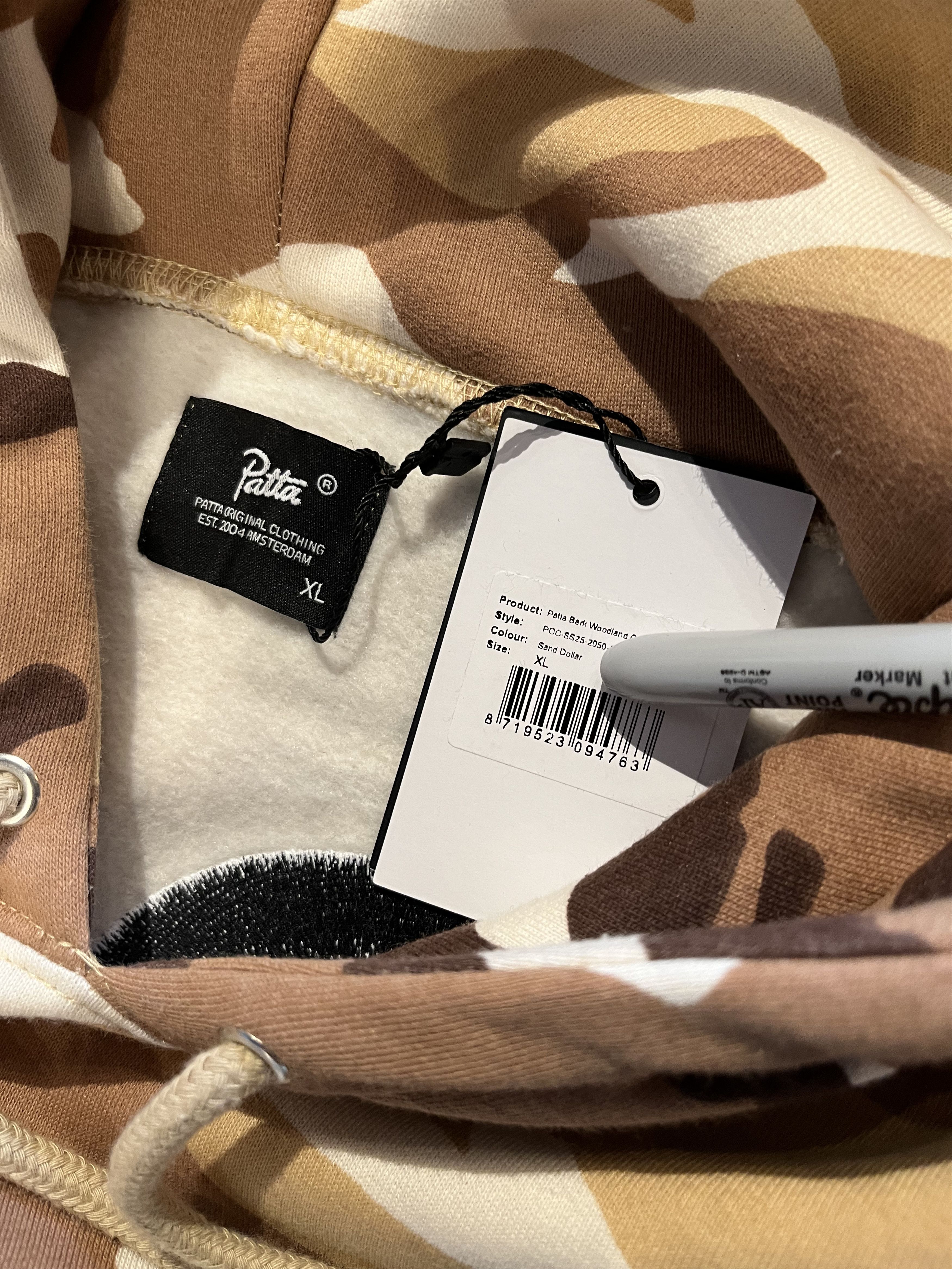 Patta Patta Bark Hoodie Size US XL / EU 56 / 4 - 3 Thumbnail