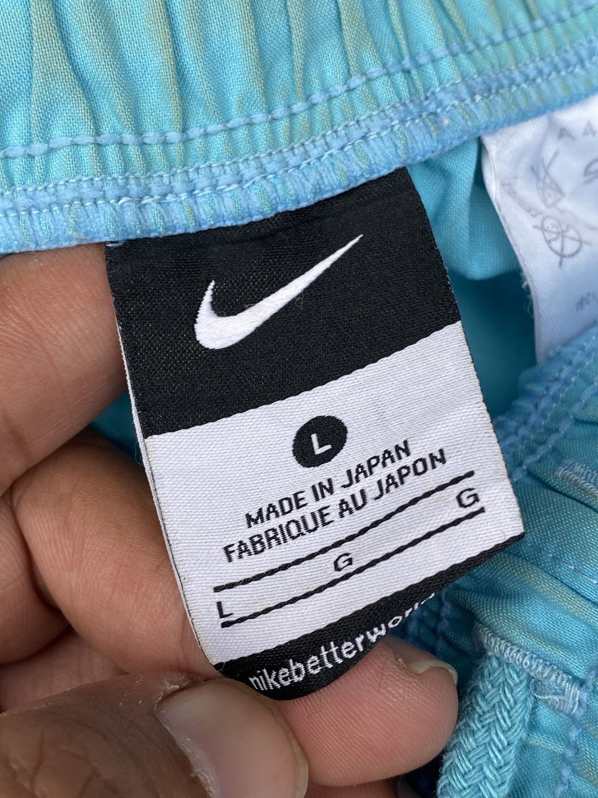 Nike SS Vintage Nike Betterworld.com Swim Shorts Size US 30 / EU 46 - 5 Thumbnail
