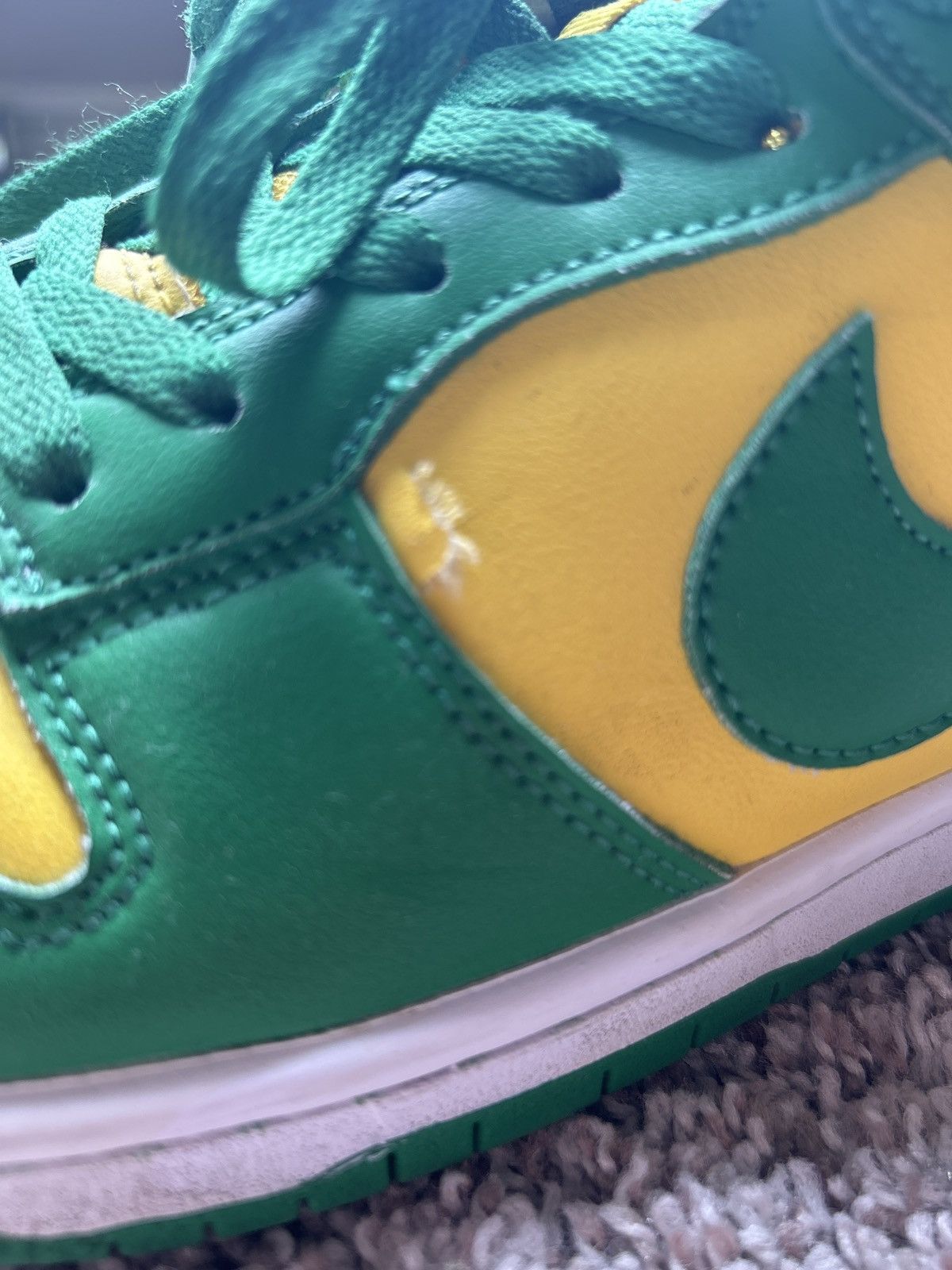 Nike Nike Dunk Low Brazil Size US 11 / EU 44 - 4 Thumbnail