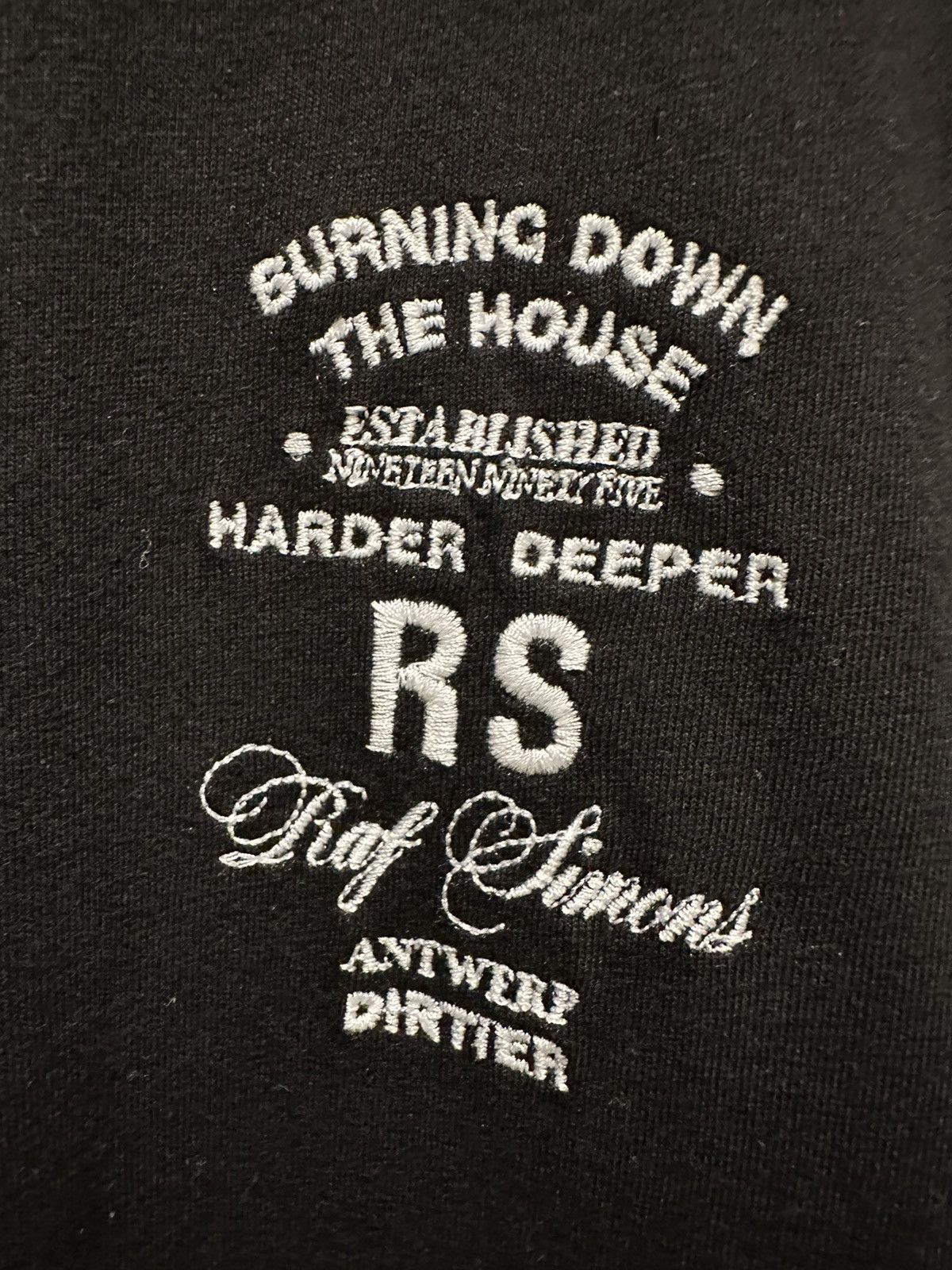 Raf Simons Raf Simons Burning Down the House T-Shirt Size US L / EU 52-54 / 3 - 5 Thumbnail