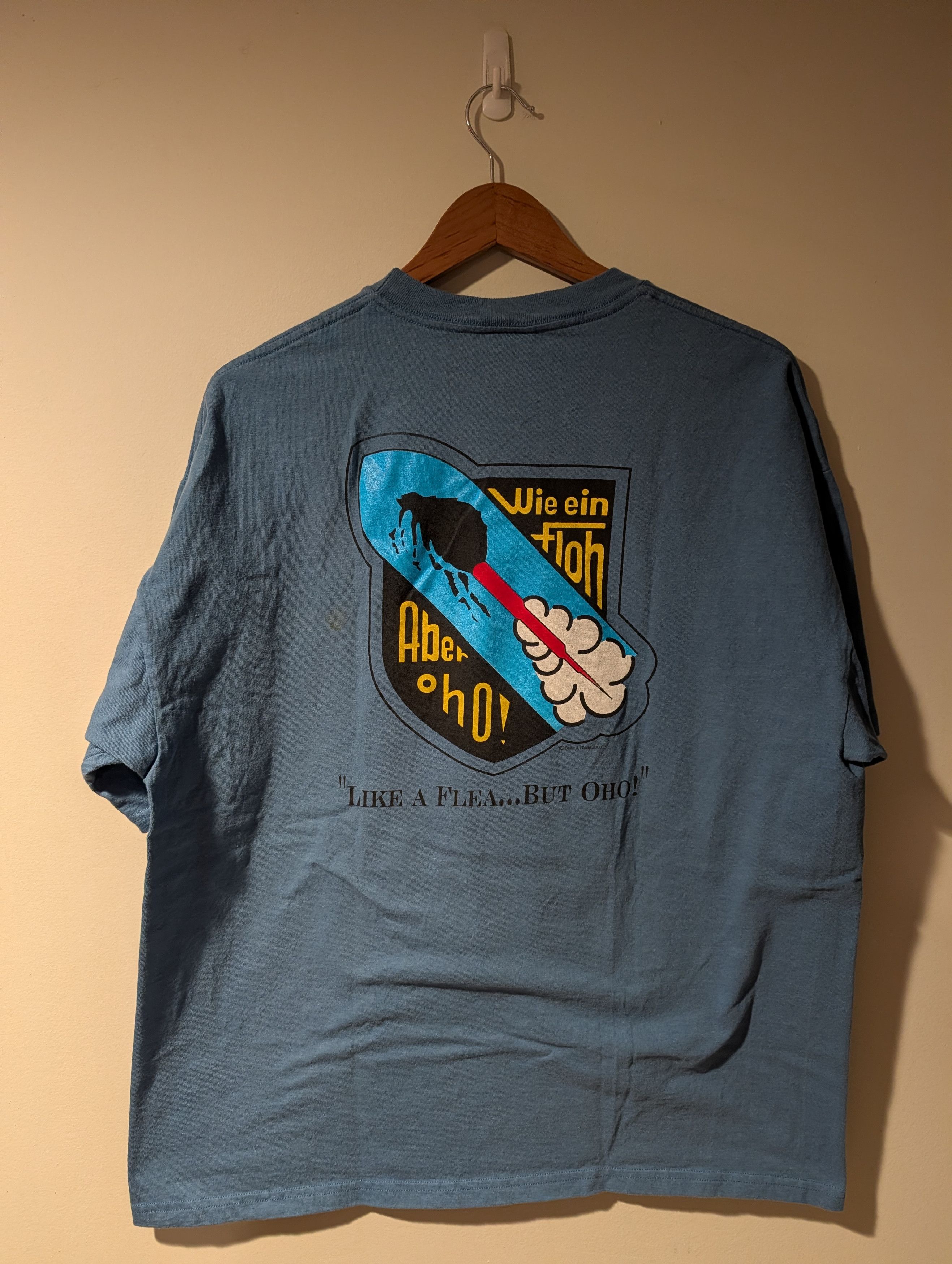 Arts & Science Vintage Me 163 Komet Fighter Plane T-Shirt Double Sided Size US XL / EU 56 / 4 - 7 Thumbnail
