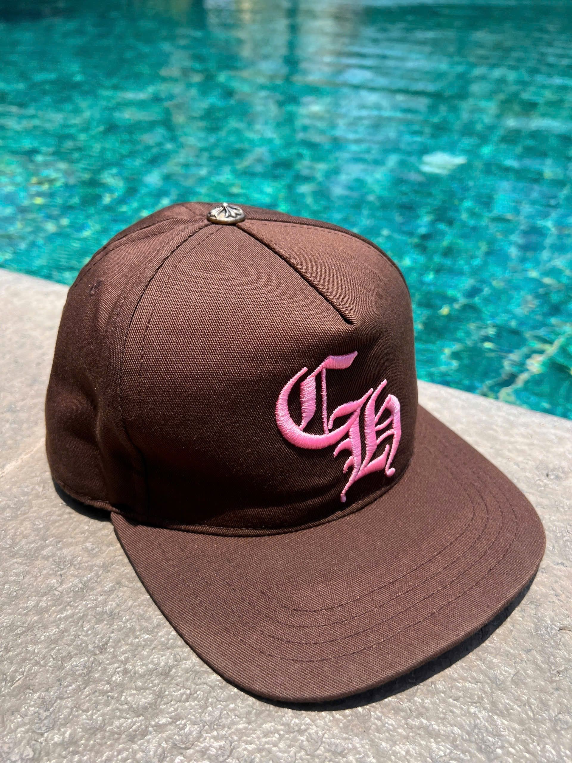 Chrome Hearts CHROME HEARTS CH Brown/Pink Baseball Cap Size ONE SIZE - 2 Thumbnail