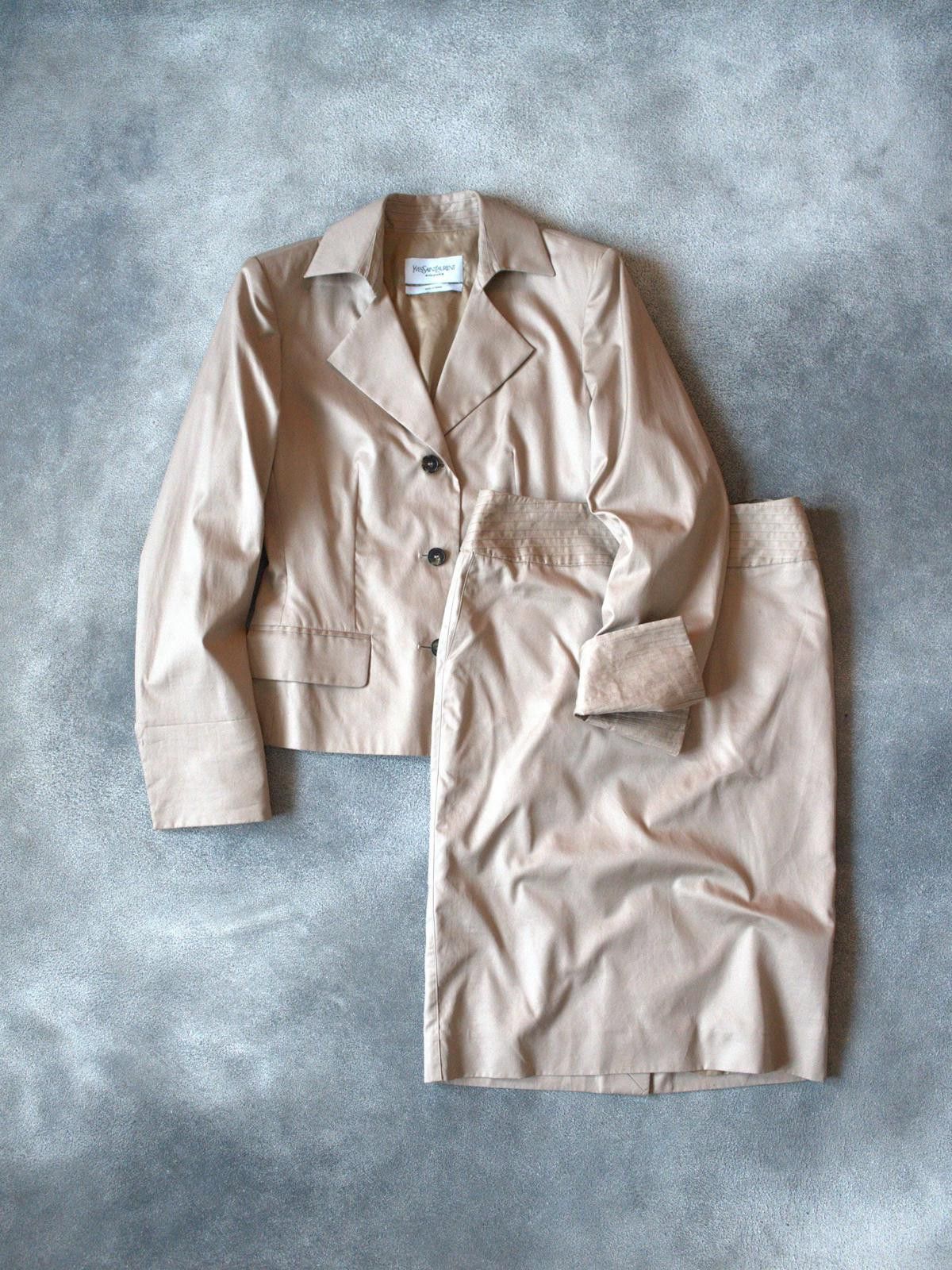 Other S/S 2002 Yves Saint Laurent By Tom Ford 'Safari"Suit Size M / US 6-8 / IT 42-44 - 1 Thumbnail