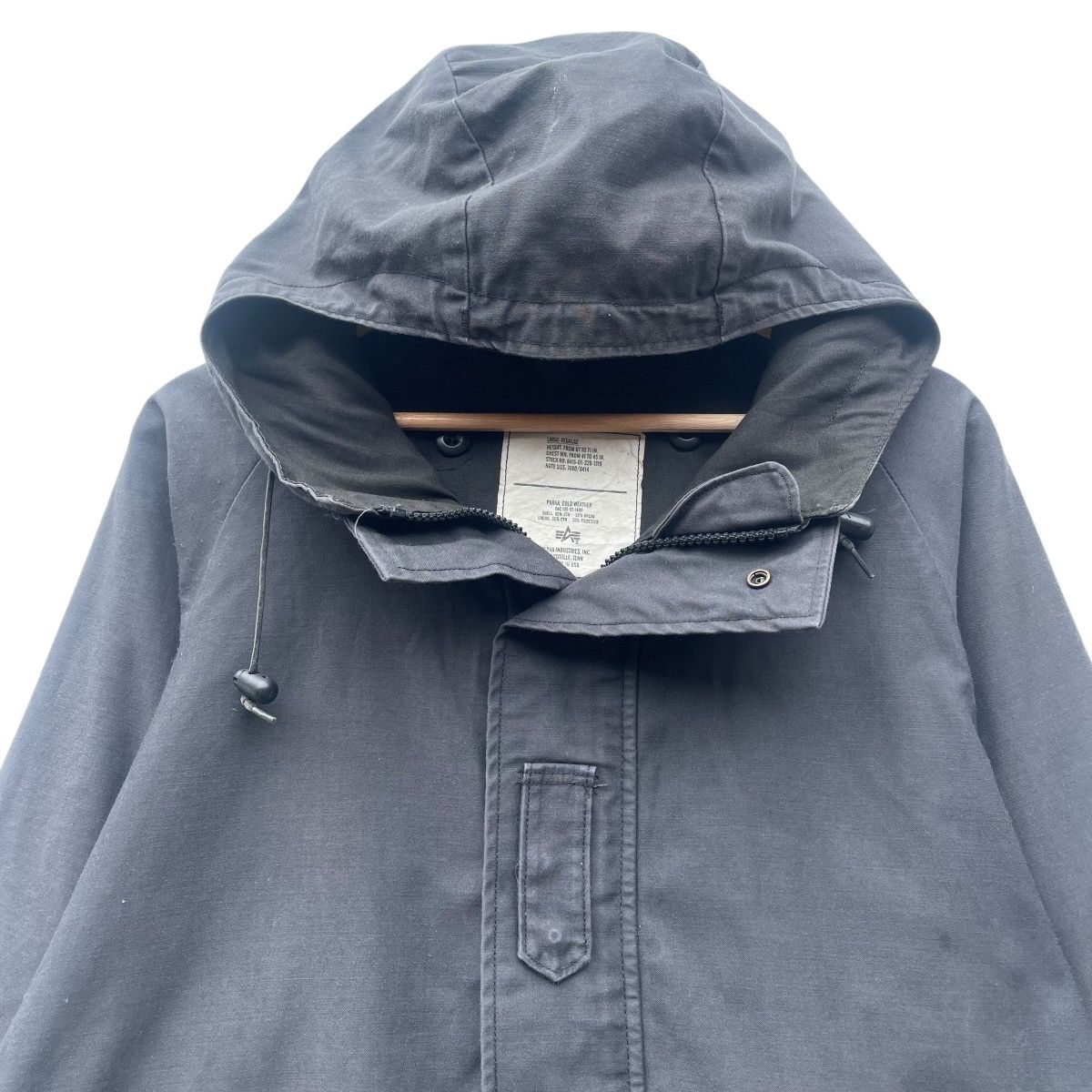 Alpha Industries × Vintage 💥Vintage Alpha Industries Parka Field Jacket Size US M / EU 48-50 / 2 - 3 Thumbnail