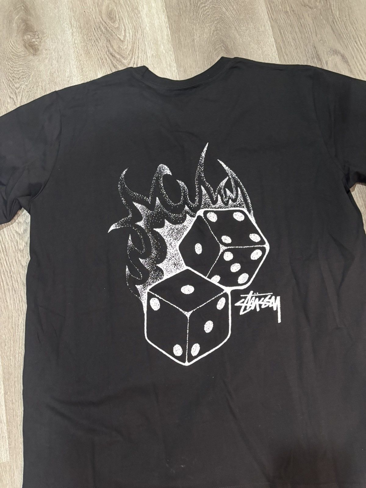 Stussy Stussy 8 ball fire tee Size US M / EU 48-50 / 2 - 1 Thumbnail