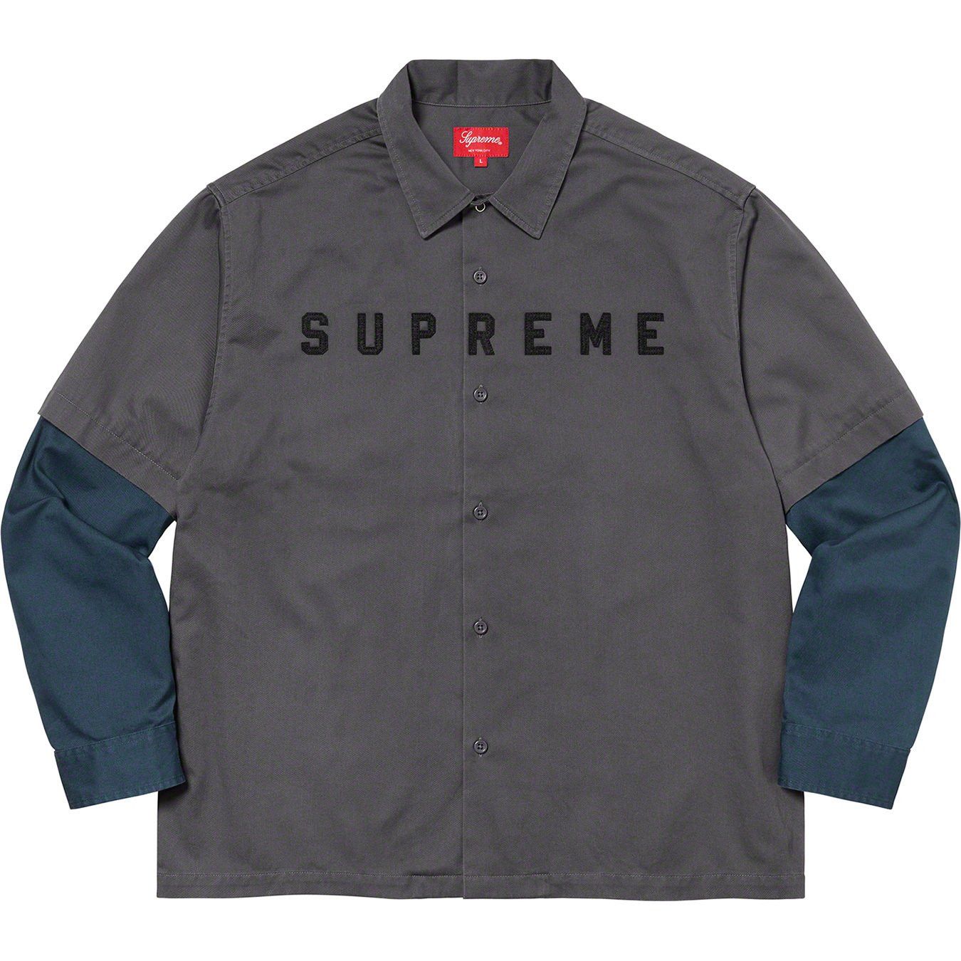 Supreme Drills Work Shirt Black