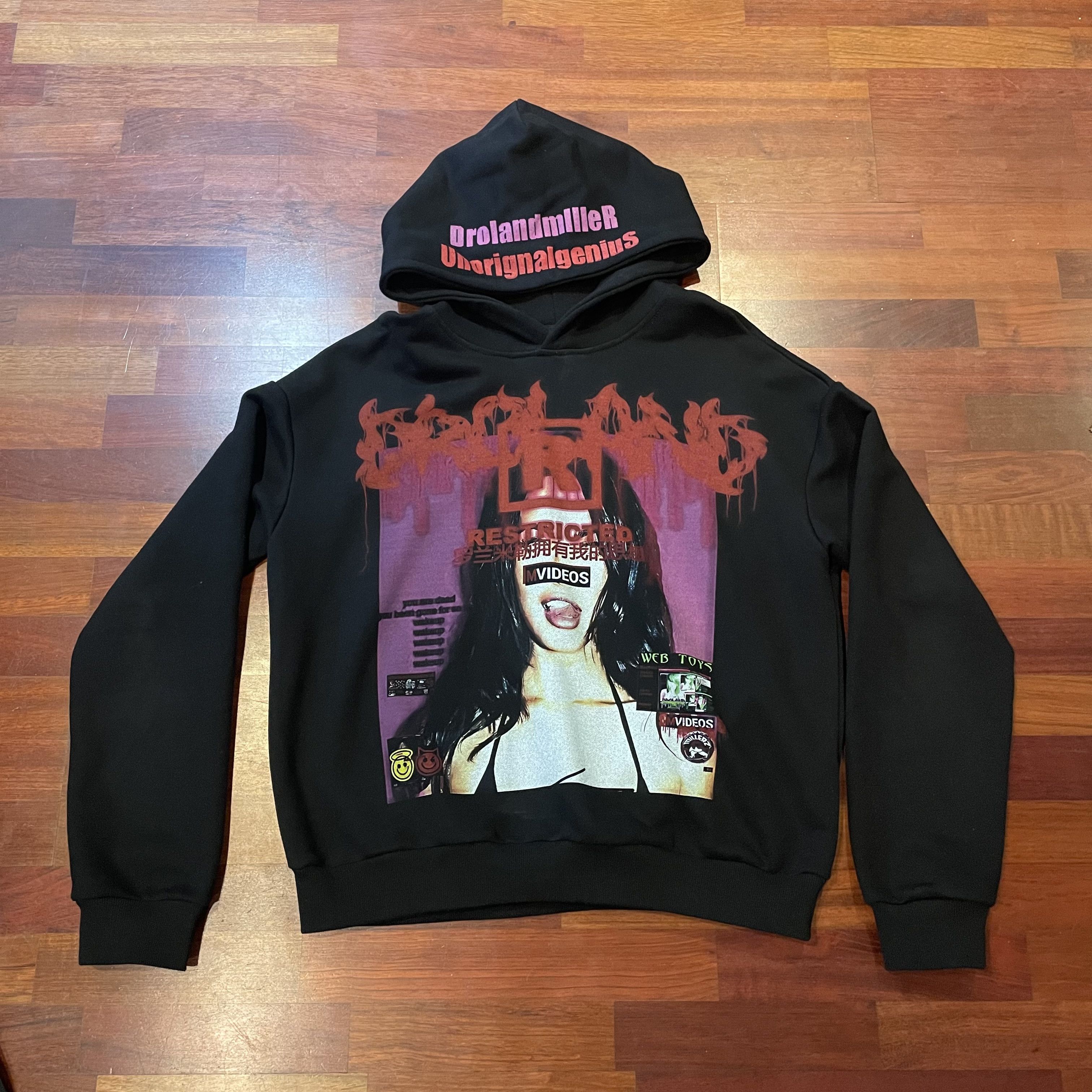 Japanese Brand × Streetwear × Vintage Droland Miller Troll Hoodie