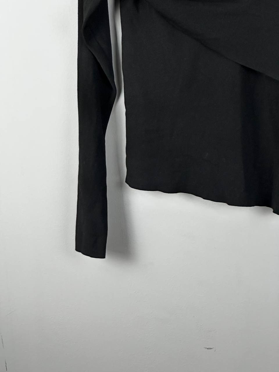 & Other Stories Black Long Sleeve Asymetrical Top, Women's — image 4 of 6