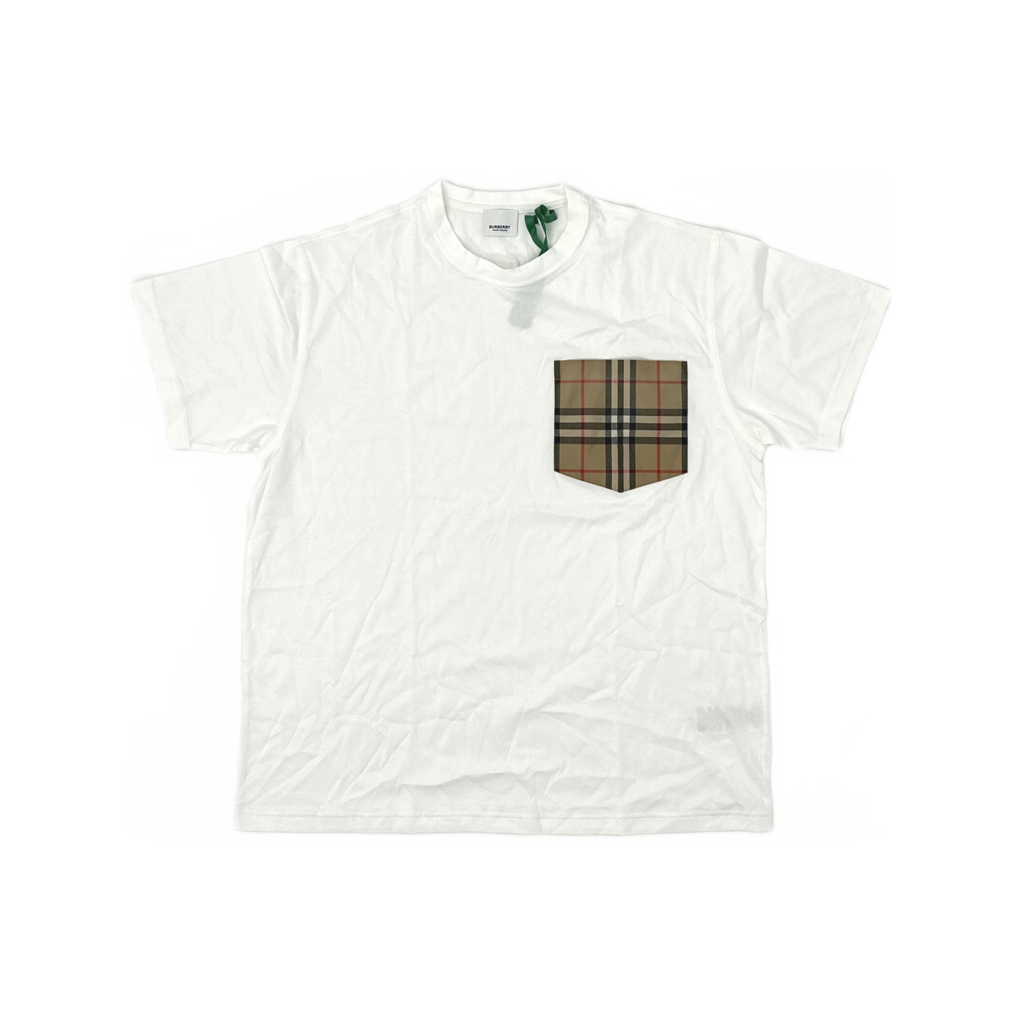 Burberry Burberry Check Pocket T-Shirt Size M Size M / US 6-8 / IT 42-44 - 1 Thumbnail