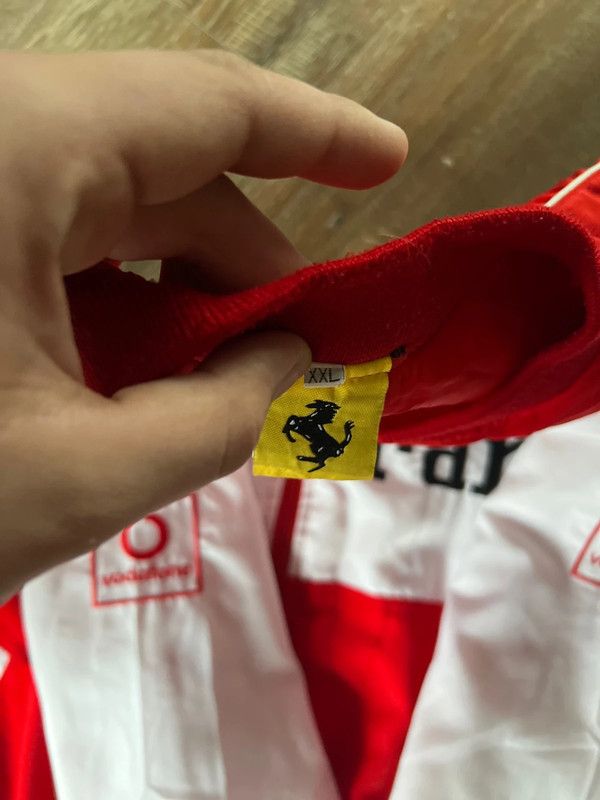 Ferrari Ferrari jacket red white retro pinterest sport streetwear Size US XXL / EU 58 / 5 - 7 Thumbnail