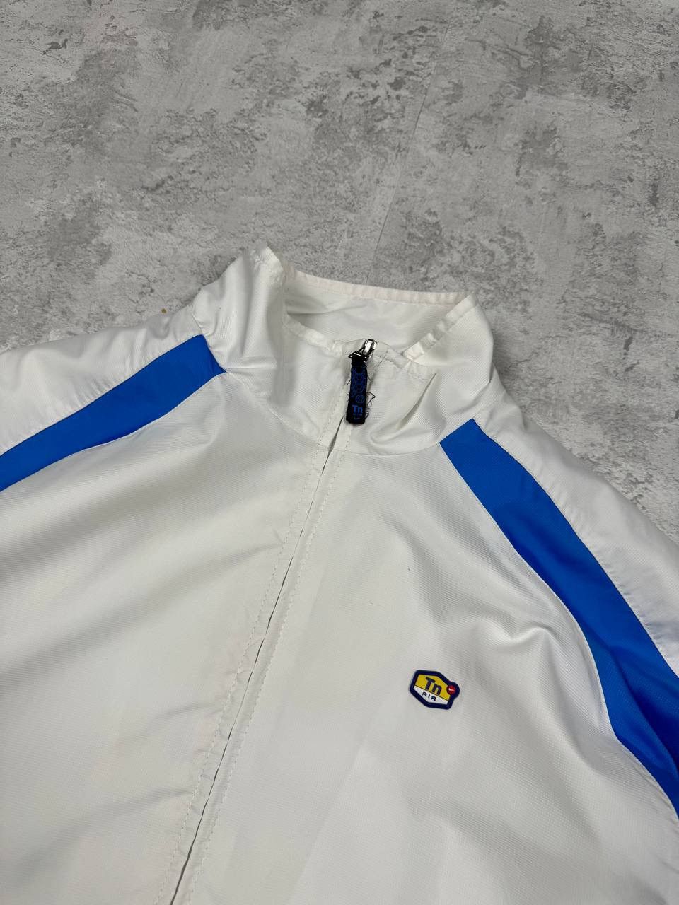 Nike × Vintage Vintage Nike TN Y2K Drill Track Jacket Size XL Size US XL / EU 56 / 4 - 4 Thumbnail