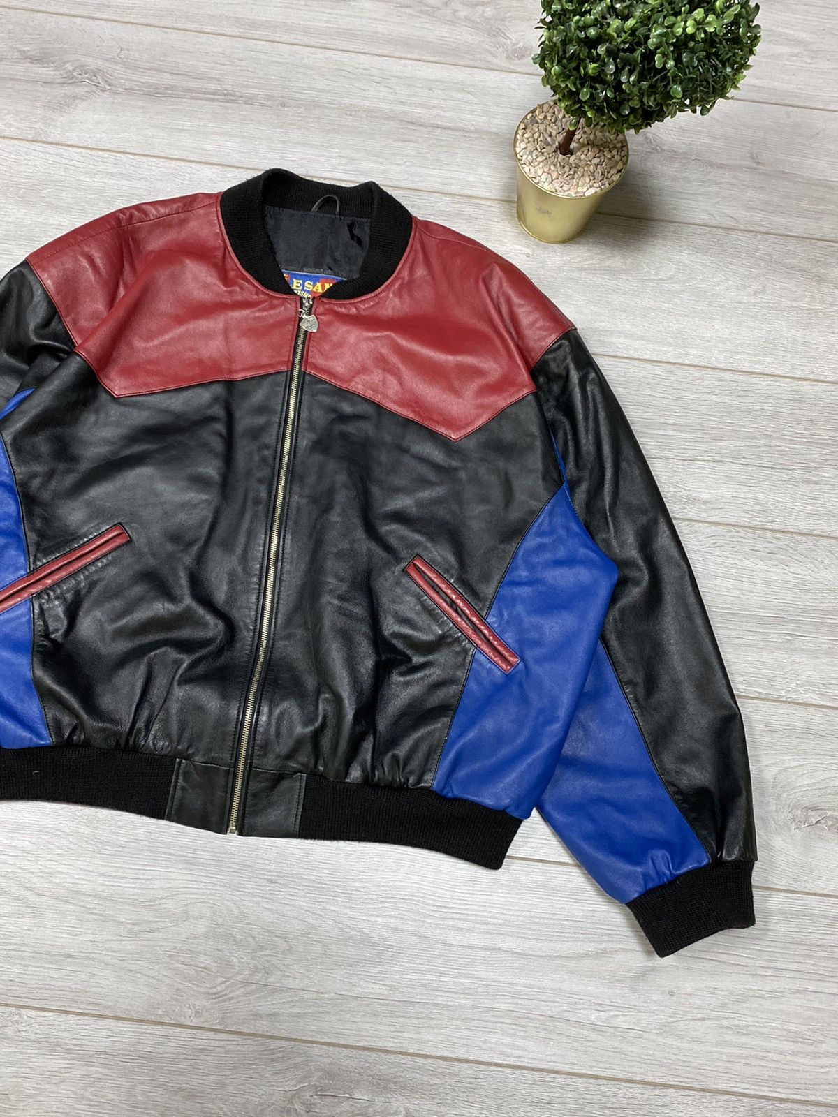 Other Vintage Uncle Sam leather bomber oversized diesel avirex y2k Size US XXL / EU 58 / 5 - 4 Thumbnail