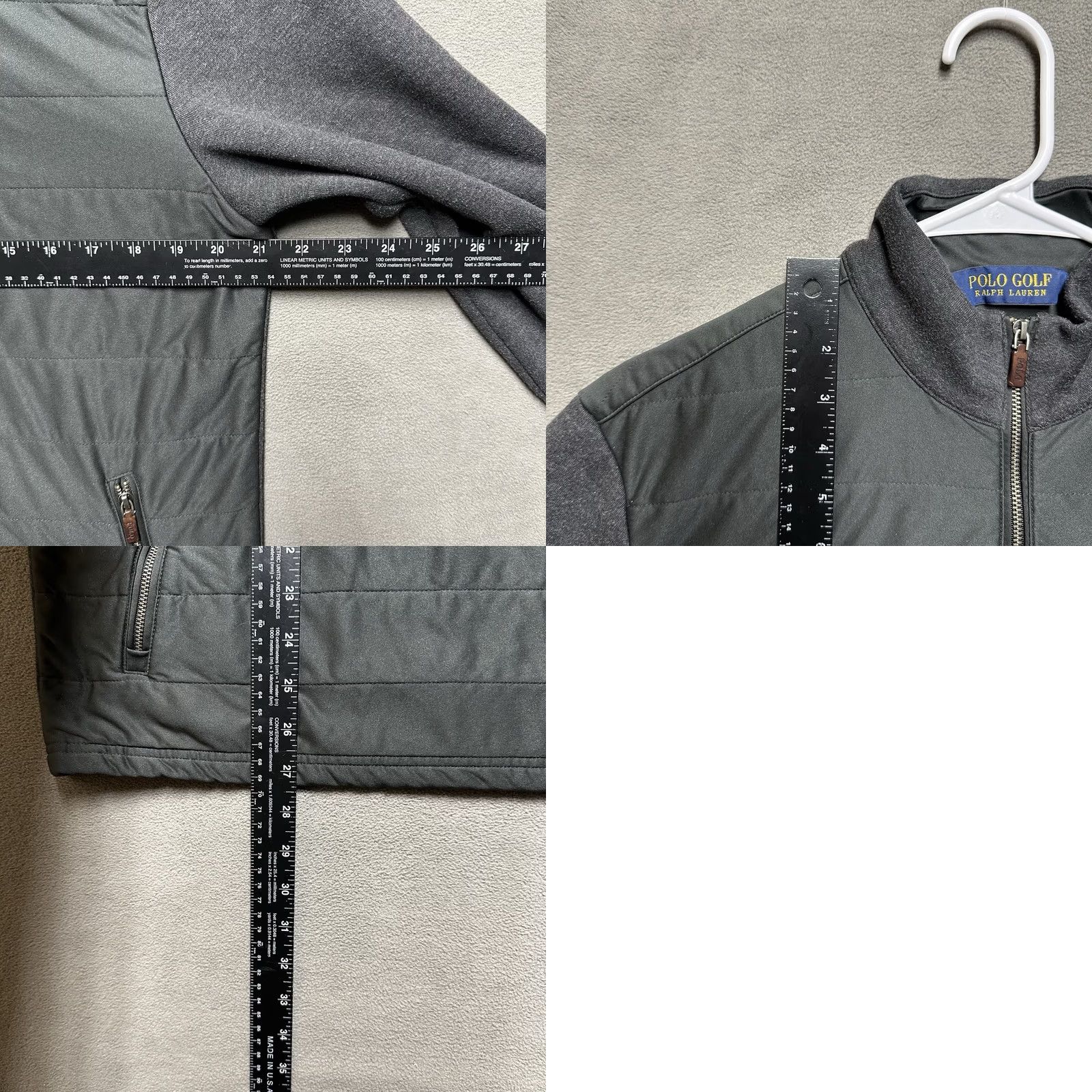 Polo Ralph Lauren Polo Ralph Lauren Sweater Men M Green Quilted 1/4 Zip Pullover Golf Size US M / EU 48-50 / 2 - 9 Thumbnail