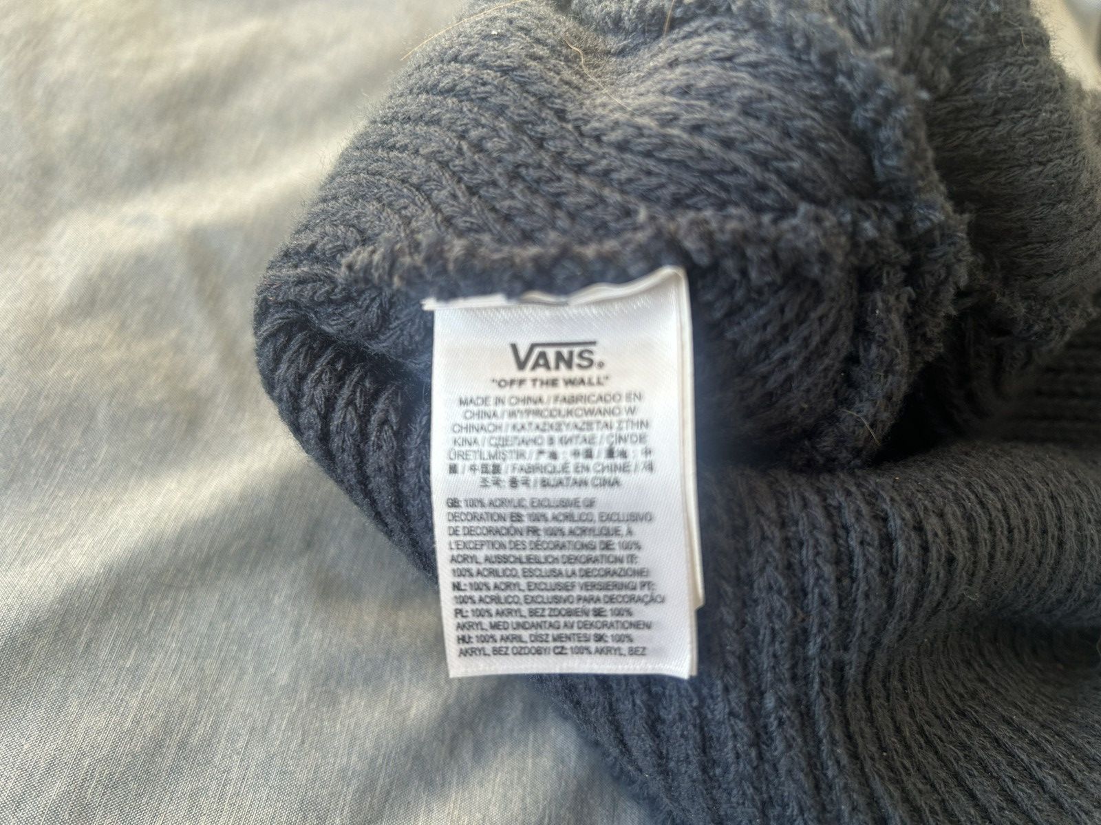 Vans Vans Knitted Beanie Size ONE SIZE - 3 Thumbnail