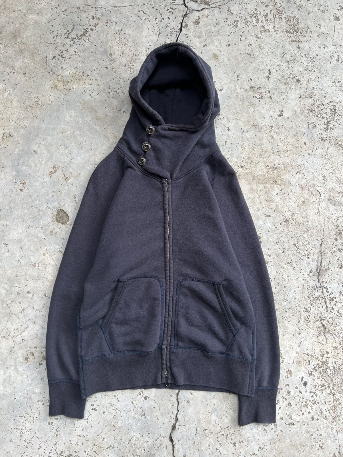 Johnbull Vintage Johnbull Surf Hoodie Zip Up like Kapital Surf Size US S / EU 44-46 / 1 - 1 Thumbnail