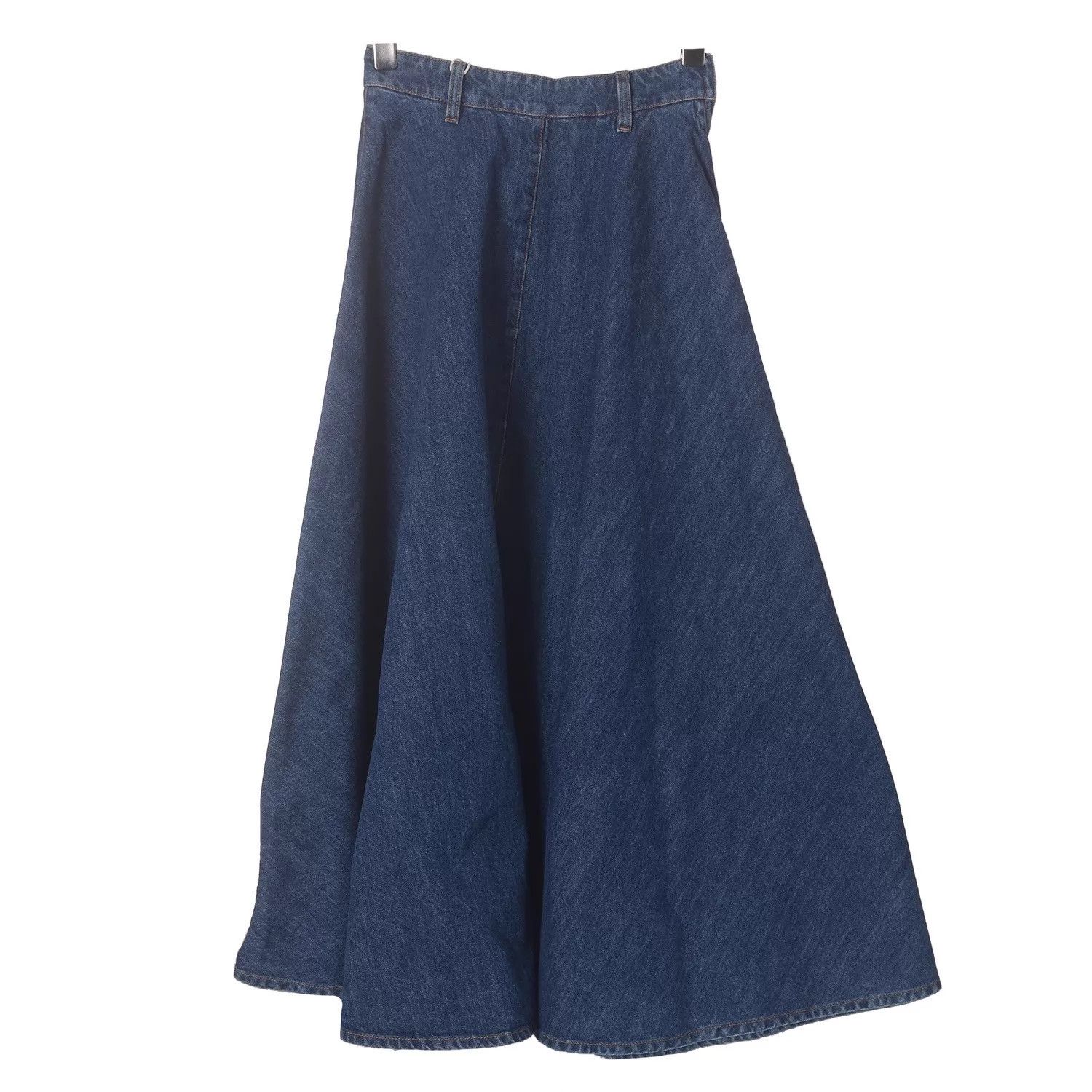 Miu Miu MIU MIU denim A-line skirt Size 26" / US 2 / IT 38 - 1 Thumbnail