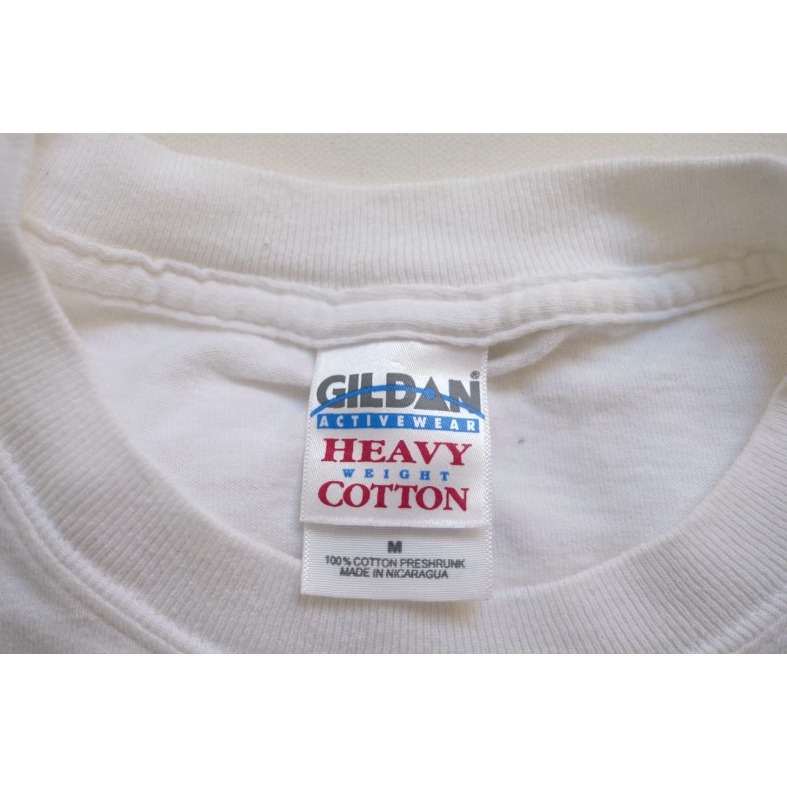 Gildan VINTAGE MILLER LITE BEER Gildan Cotton T Shirt White VTG 90s Y2K FUNNY MAN LAW GRAPHIC M Size US M / EU 48-50 / 2 - 5 Thumbnail