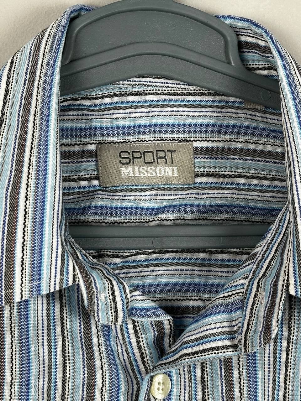 Missoni Missoni Sport Vintage Iconic Striped Knitted Shirt Size US M / EU 48-50 / 2 - 7 Thumbnail