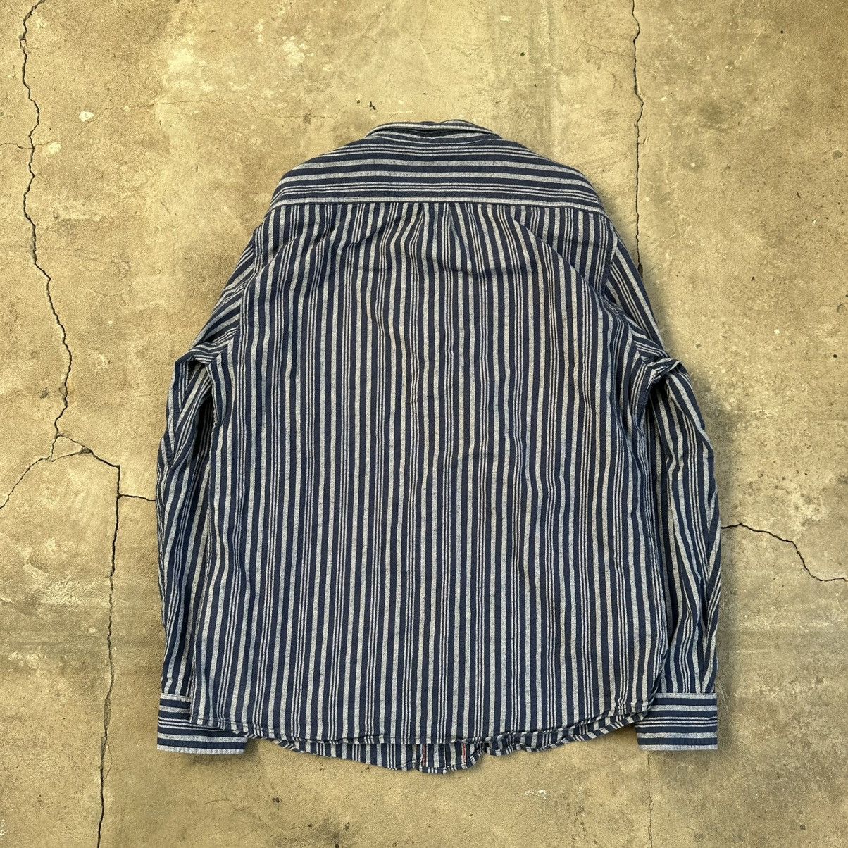 Lee Vintage Lee linen striped Western Shirt USA Size US XL / EU 56 / 4 - 3 Thumbnail