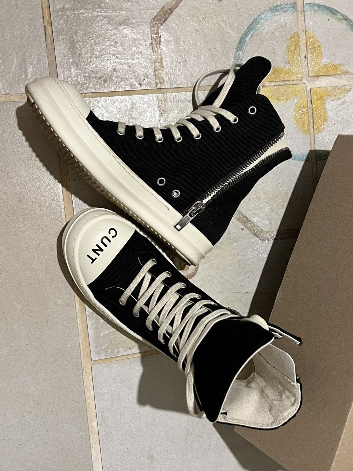 Rick Owens Rick Owens Ramones SO CUNT Size US 8 / IT 38 - 2 Thumbnail