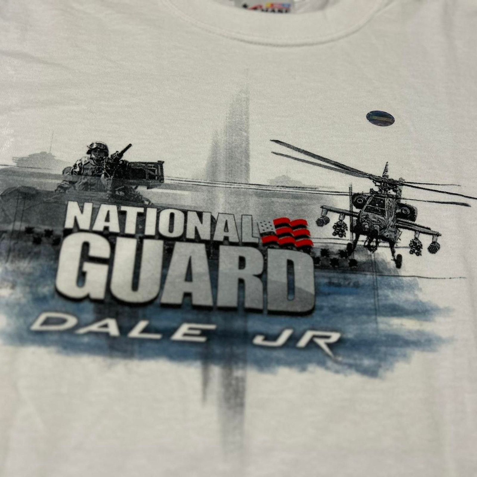 NASCAR **Dale Earnhardt Jr. National Guard T-Shirt** Size US M / EU 48-50 / 2 - 2 Thumbnail