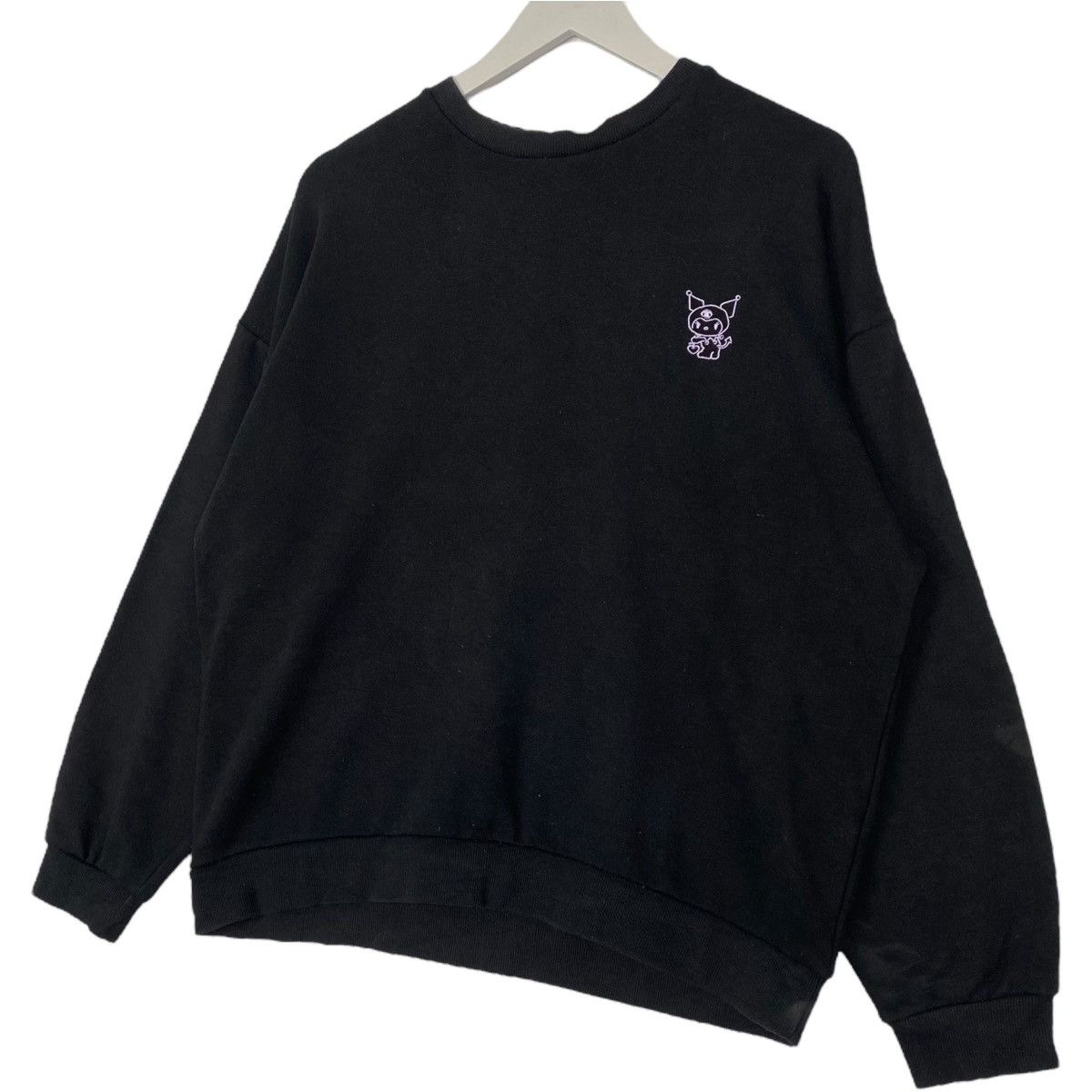 Vintage Vintage Kuromi Cartoon Crewneck Sweatshirt Black Size M Size M / US 6-8 / IT 42-44 - 2 Thumbnail