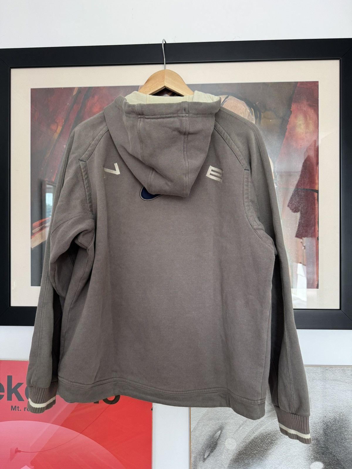 Nike Nike 90s Spellout Back Logo Mini Swoosh Vintage Zip Hoodie Size US S / EU 44-46 / 1 - 2 Thumbnail