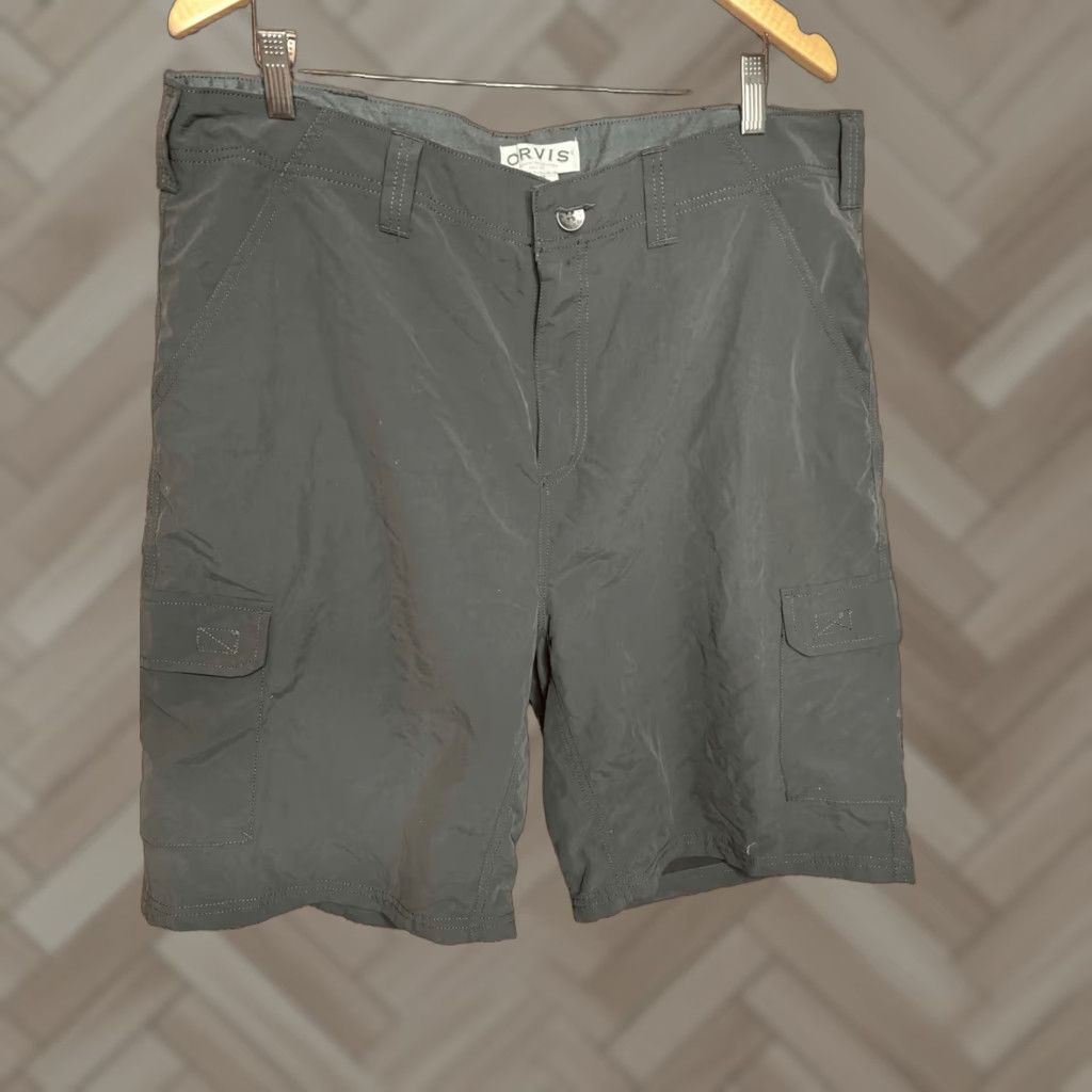 Orvis Orvis Cargo Shorts Mens 38 Gray Performance Stretch Cargo Shorts Mens 38 Gray Size US 38 / EU 54 - 1 Thumbnail