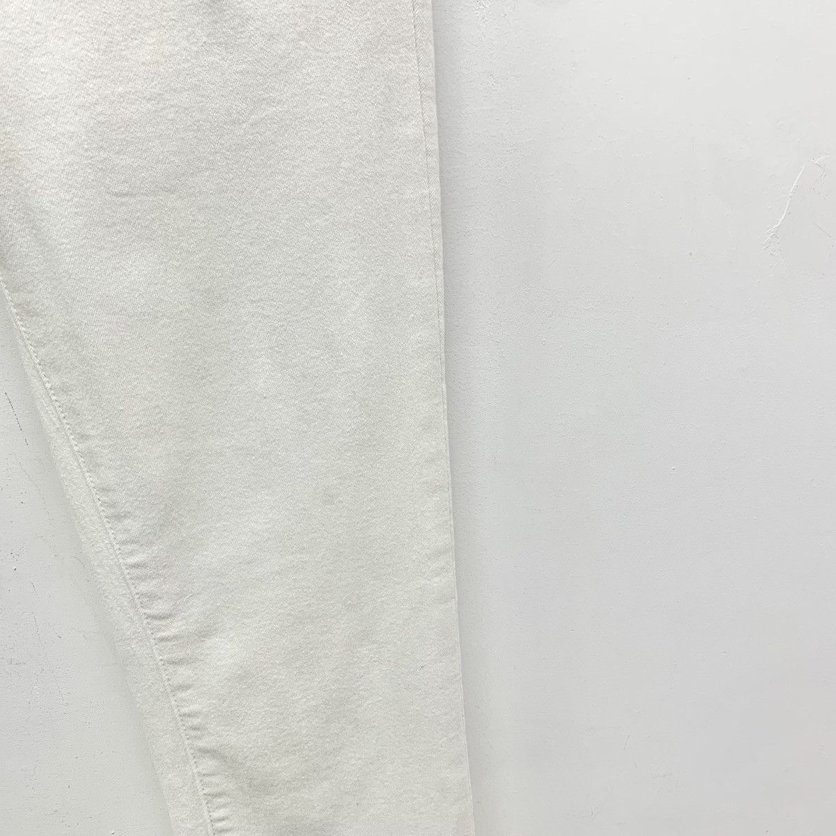 Burberry Burberry White Cotton Casual Denim Pants K26WX Size 25" / US 0 / IT 36 - 4 Thumbnail