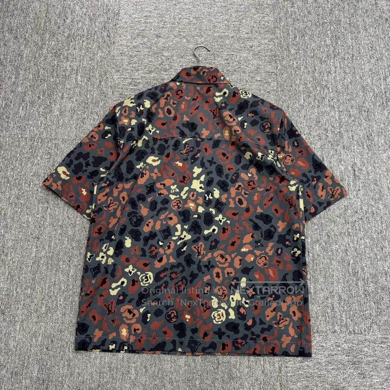 Louis Vuitton Louis Vuitton Fw25 nigo co-branded short sleeve shirt Size US M / EU 48-50 / 2 - 5 Thumbnail