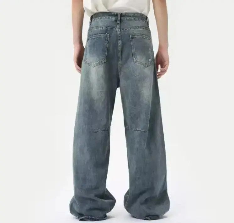 Japanese Brand Simple Style Denim Pant Size US 32 / EU 48 - 5 Thumbnail