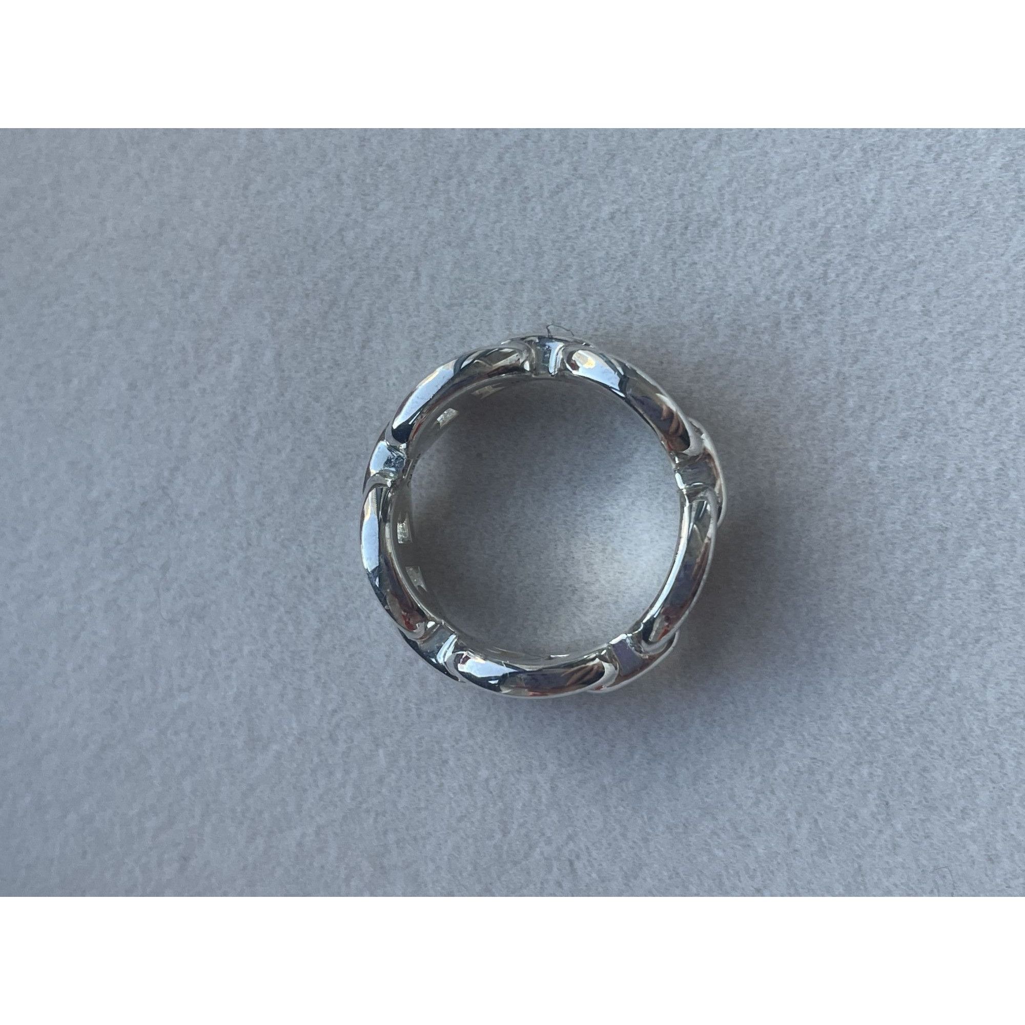 Hermes Hermès Sterling Silver Chaîne DAncre Ring With Box Size ONE SIZE - 3 Thumbnail