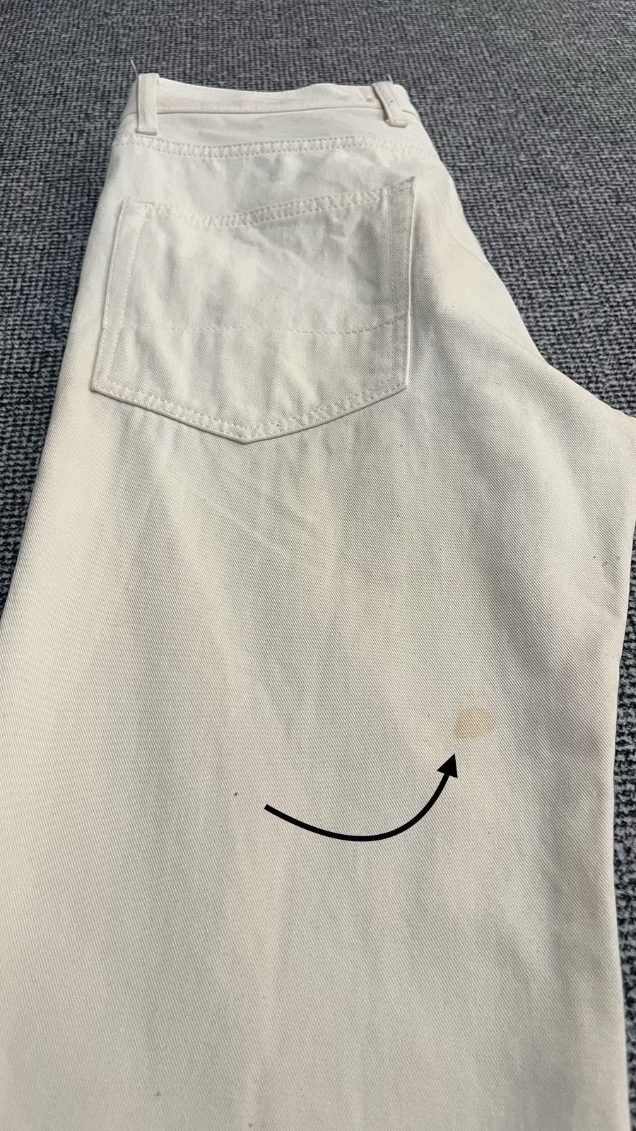 Marni Vintage Marni Denim Two Tone Colour stain jean 29 x 17 Size US 29 - 19 Thumbnail