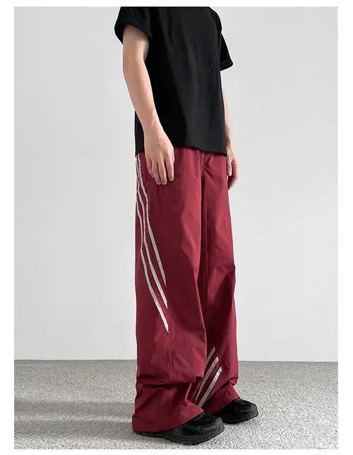 Japanese Brand Yoshimi x Rieko Baggy Striped Sweatpants Size US 30 / EU 46 - 6 Thumbnail
