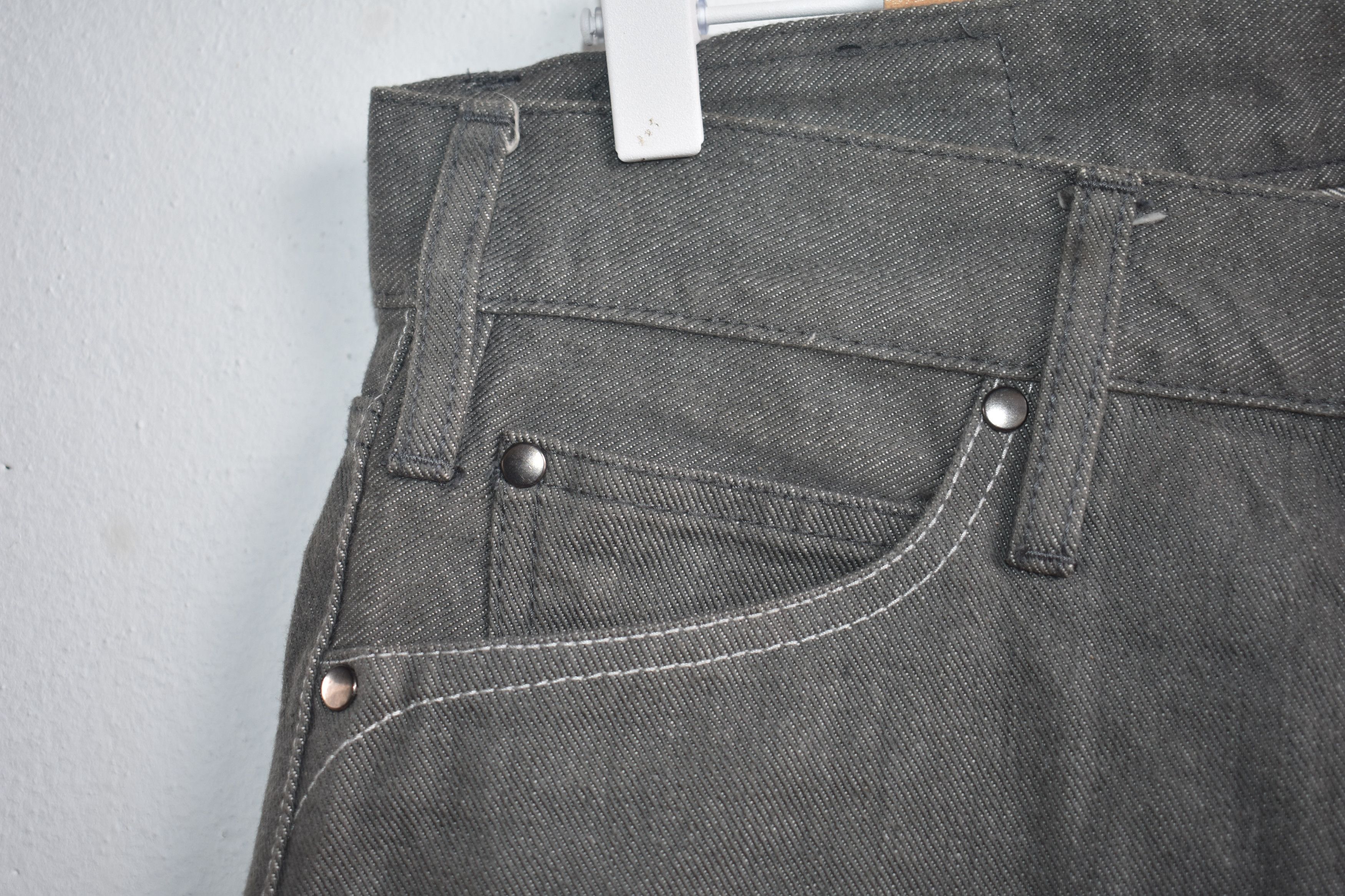 Christophe Lemaire × Lemaire Lemaire Smile Pocket Gray Jeans Pants W31 Size US 31 - 5 Thumbnail