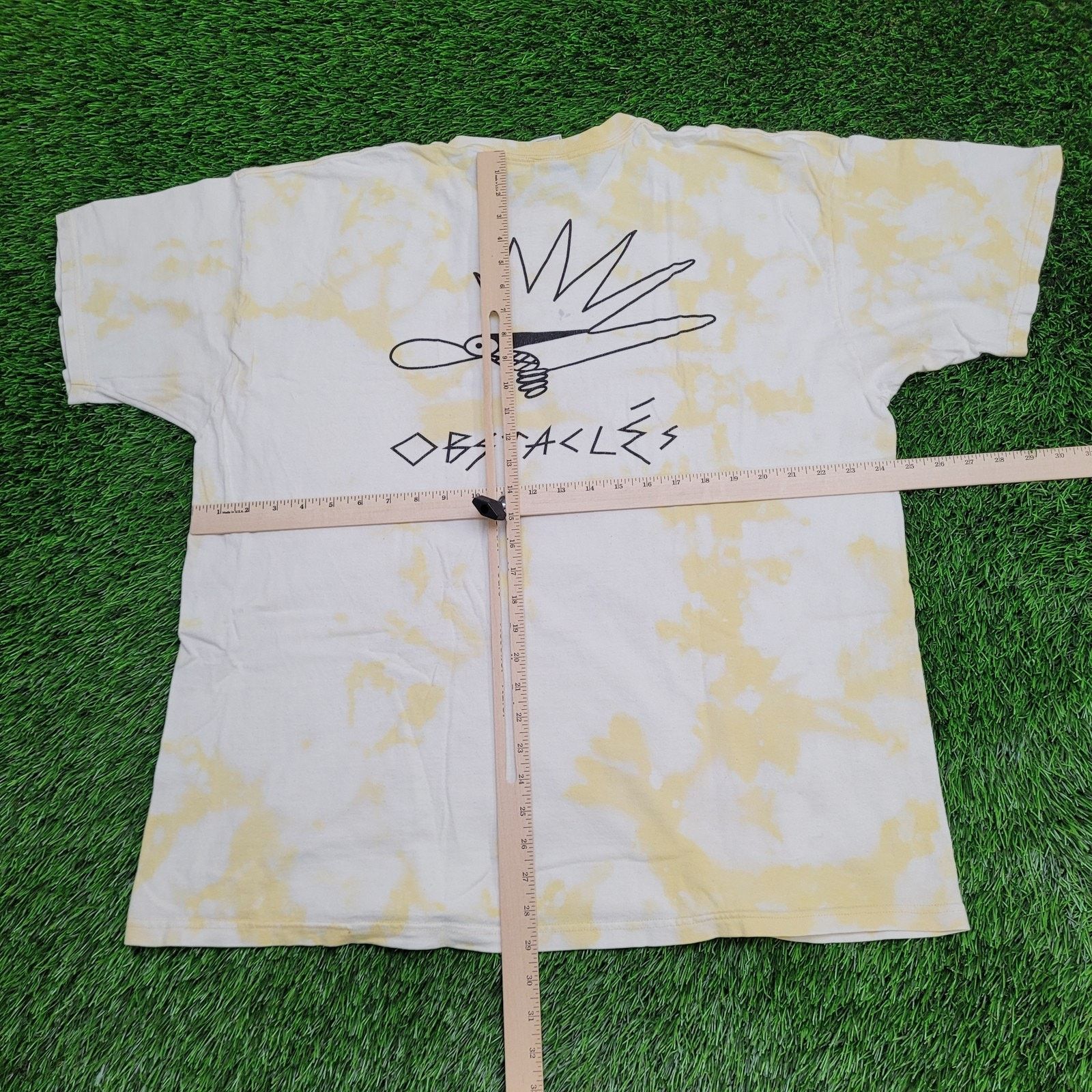 Fruit Of The Loom VTG 90s No Wimps Bandit Robber Obstacles Tie-Dye Shirt 2XL Size US XXL / EU 58 / 5 - 10 Thumbnail
