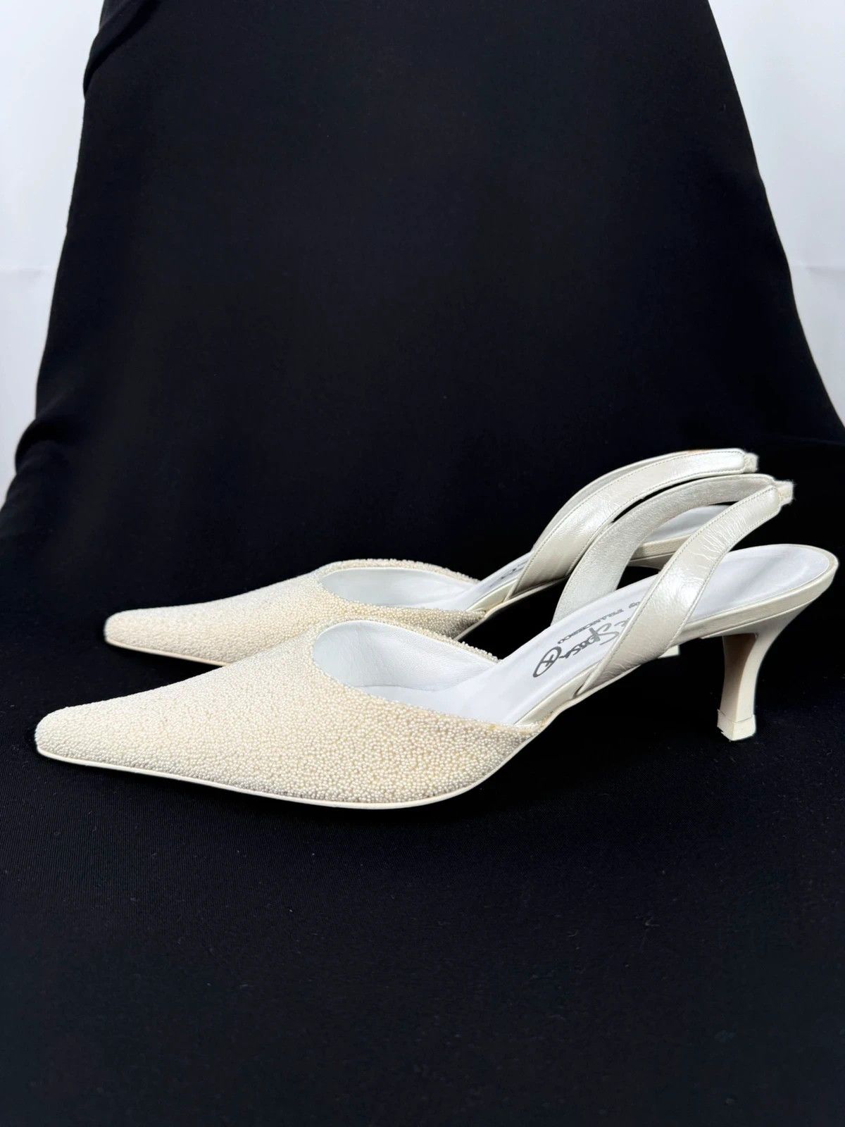 Other Sophie Sposa Avorio Slingback Mules size 39 Size US 9 / IT 39 - 3 Thumbnail